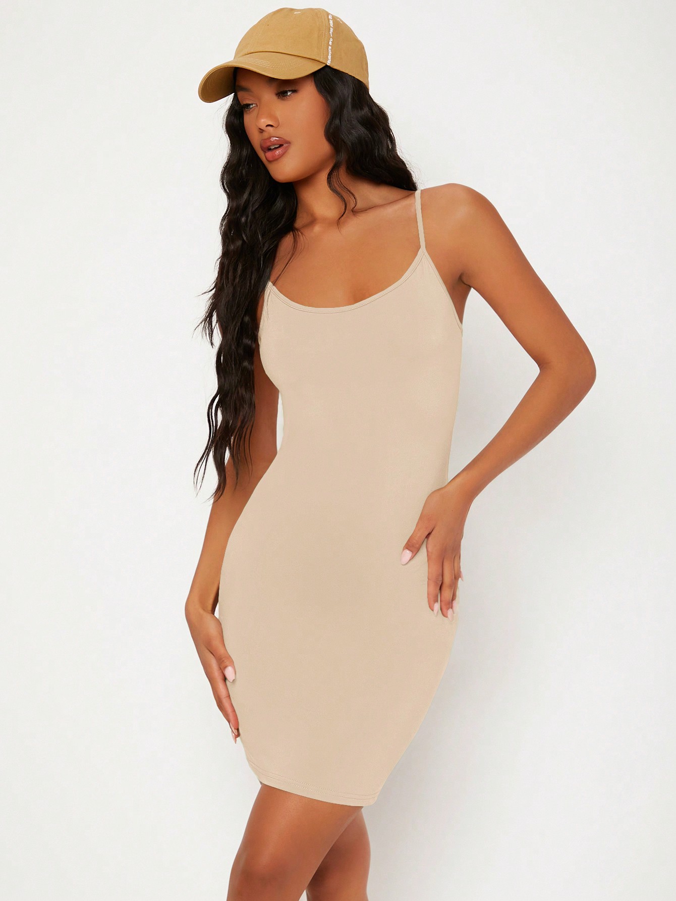 In Beige Women Dresses