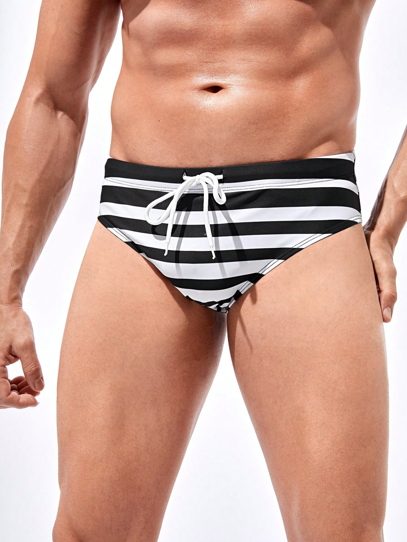 Men Plus Size Swim Shorts