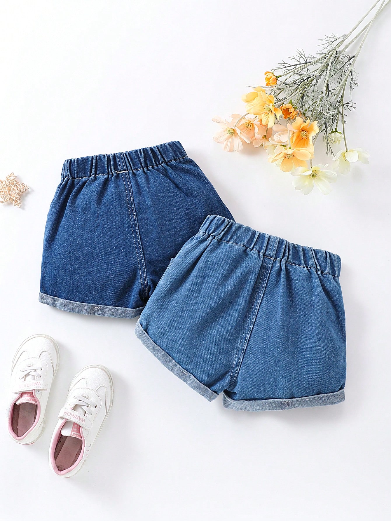 Young Girls Denim Shorts