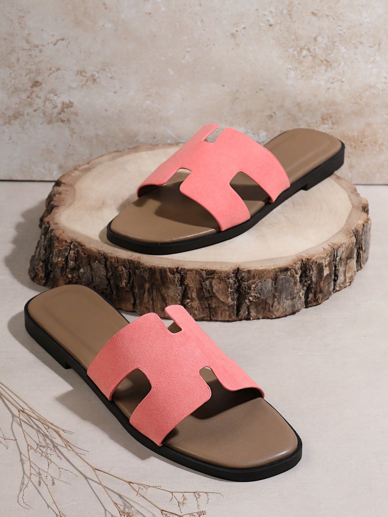 In Pink Women Flat Sandals