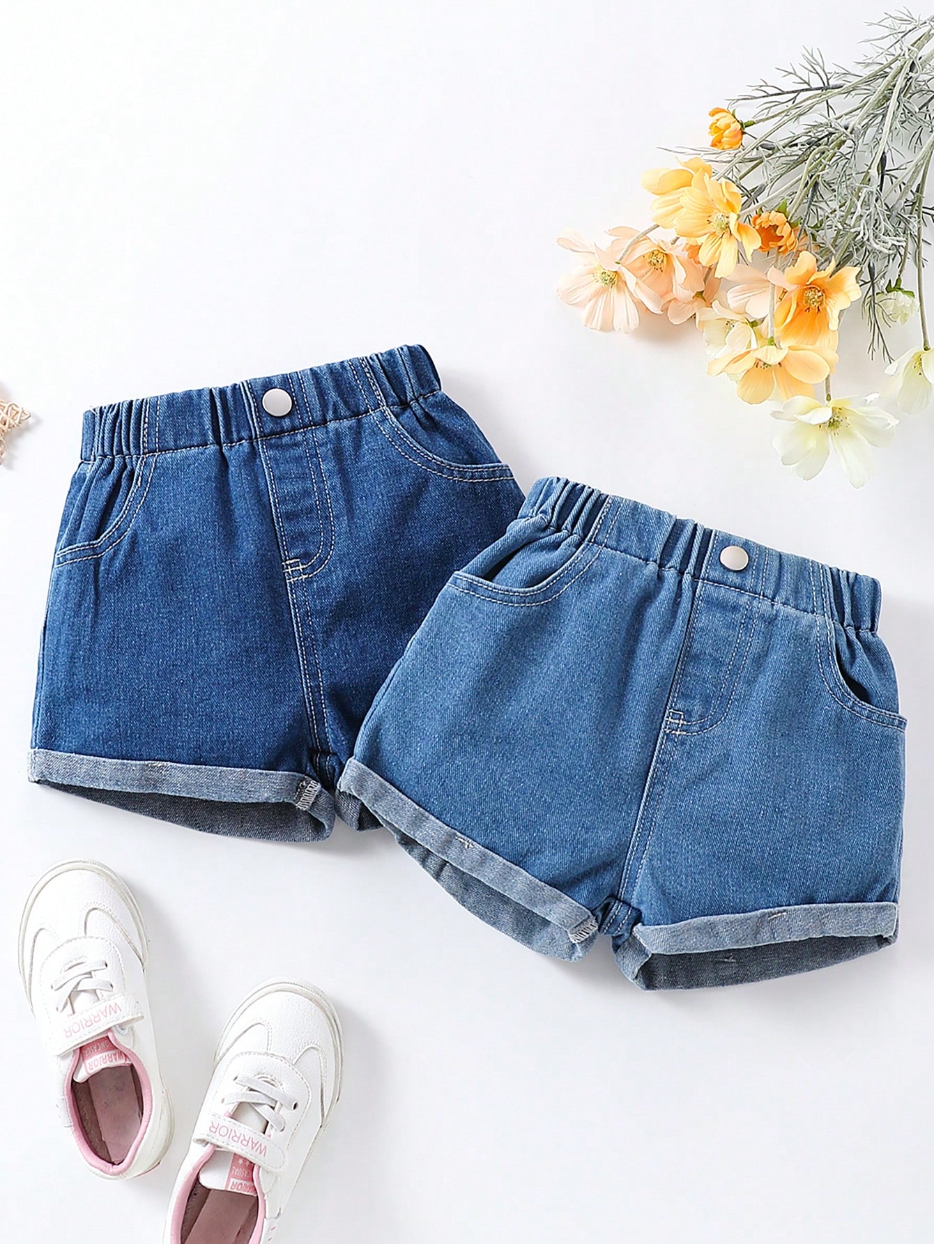 Young Girls Denim Shorts