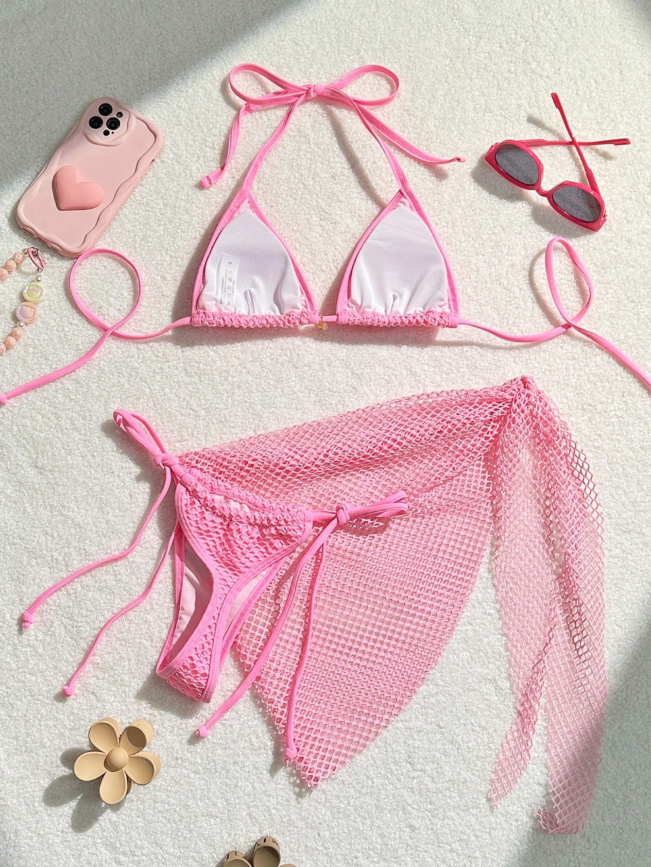 In Pink Women Bikini Sets