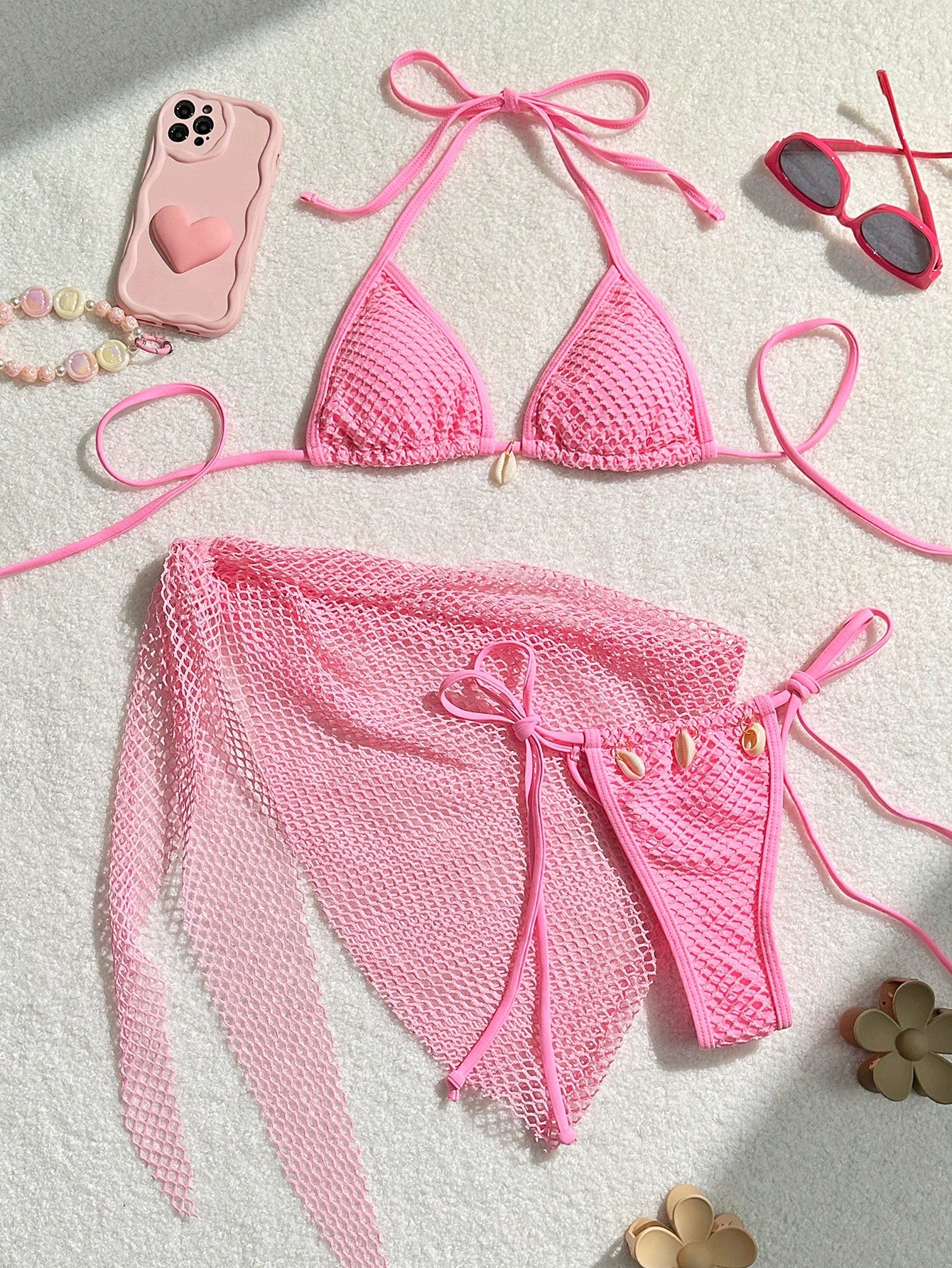 In Pink Women Bikini Sets