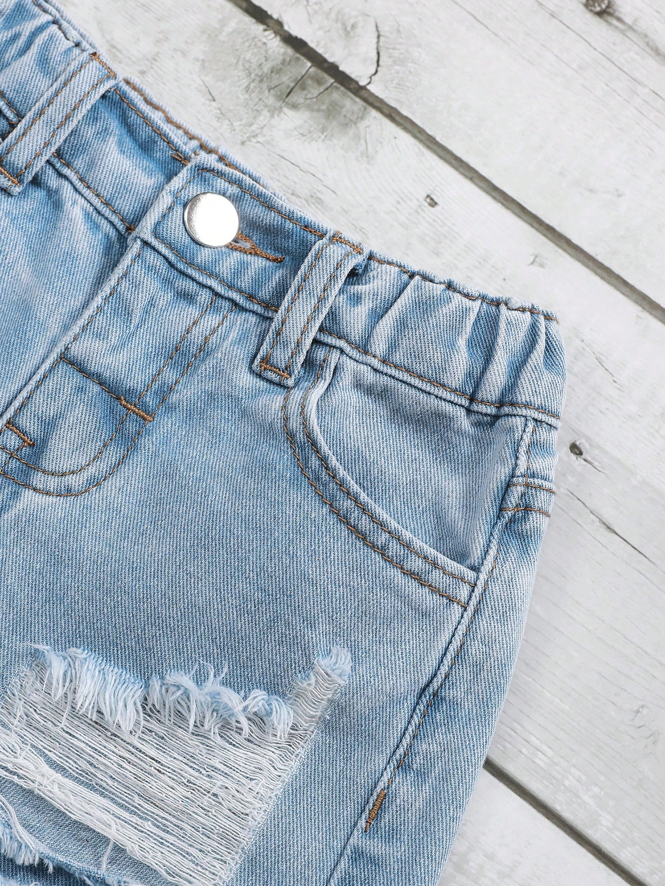 Young Girls Denim Shorts