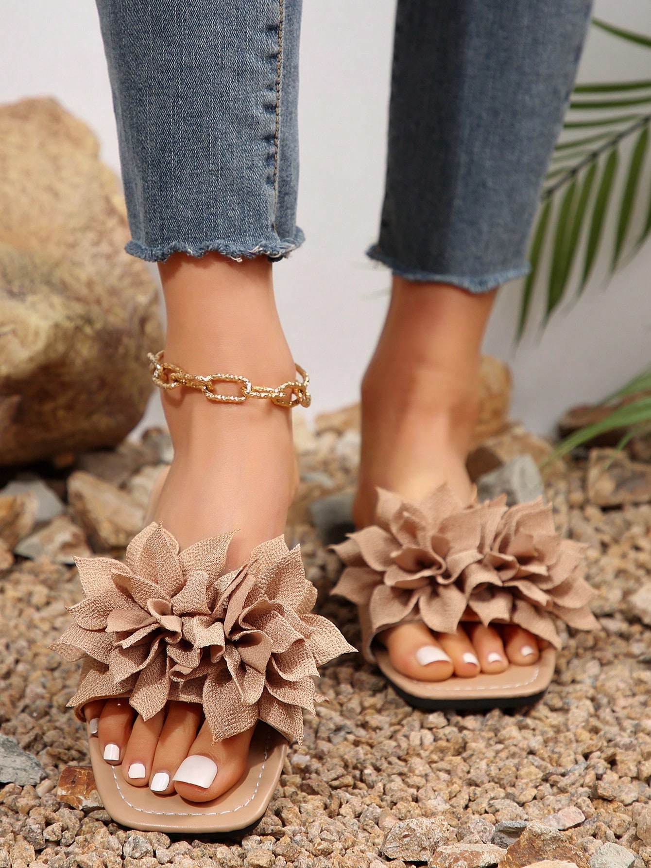 In Apricot Women Sandals