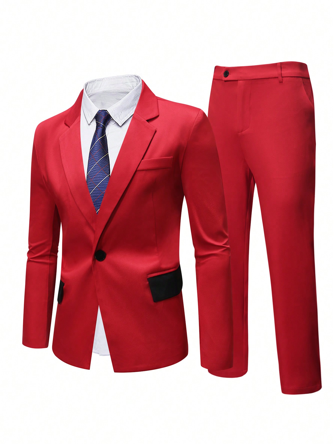 Men Plus Size Suits