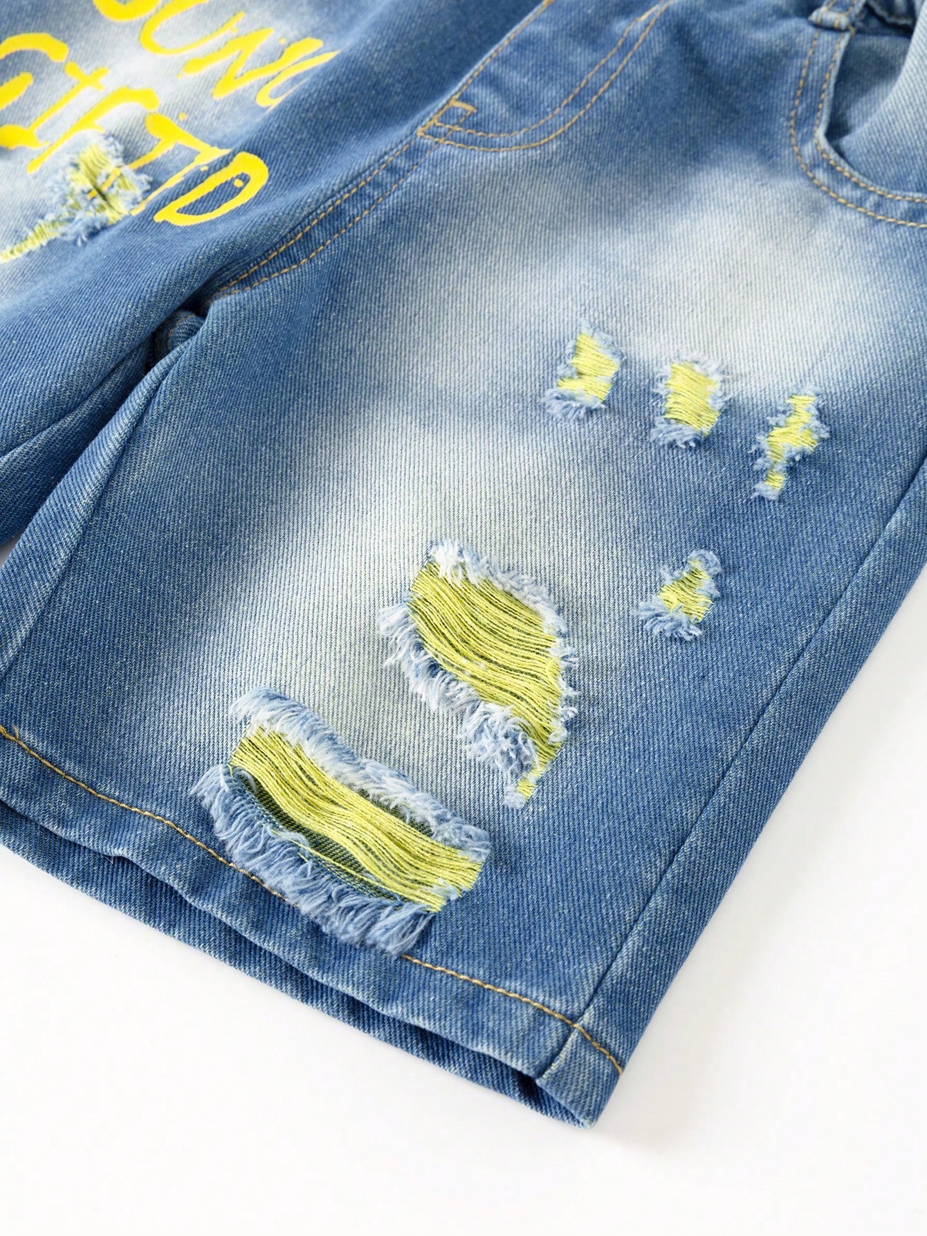 Young Boys Denim Shorts