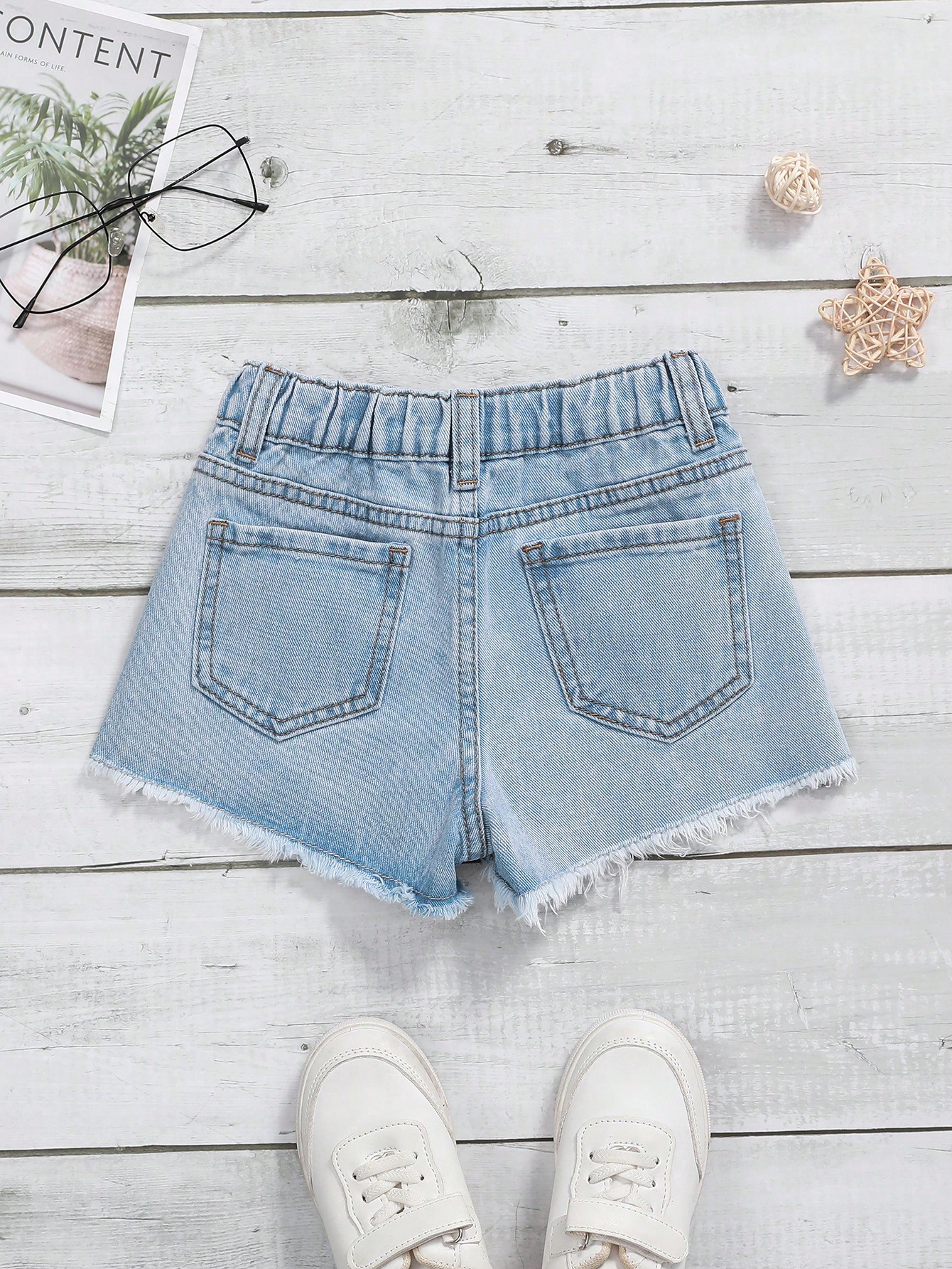 Young Girls Denim Shorts