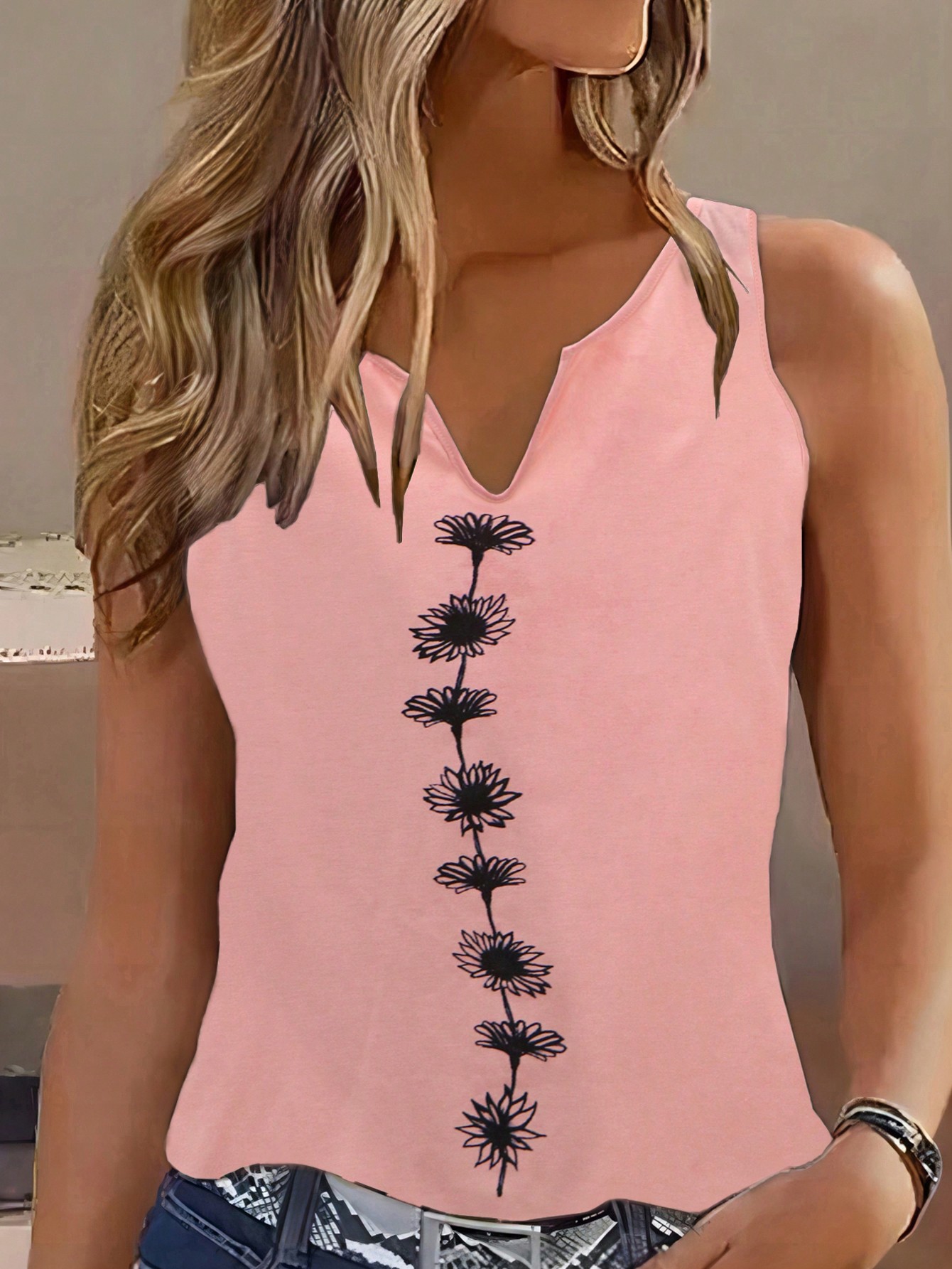 In Pink Women Tank Tops & Camis