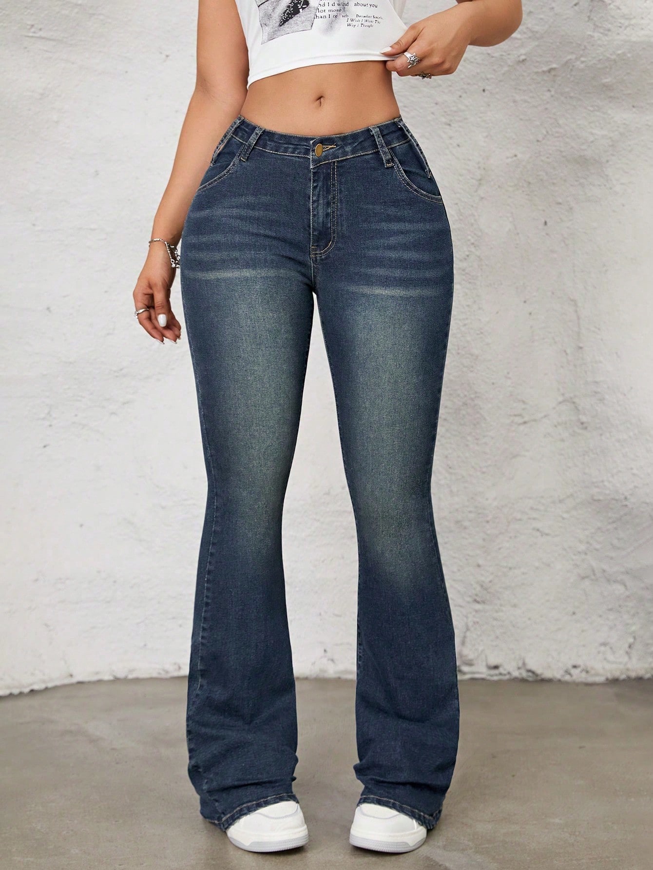 Flare Leg Jeans