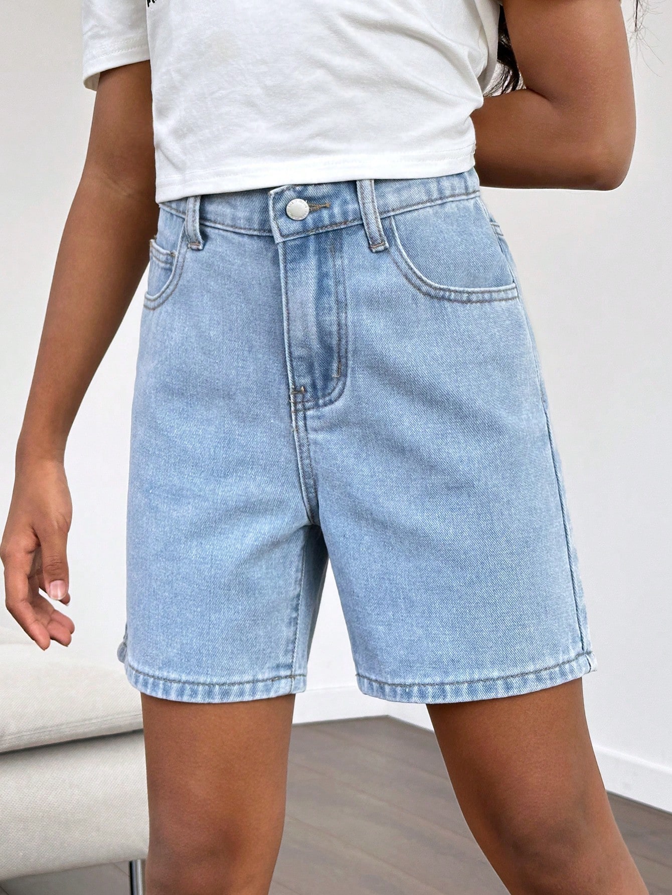 Tween Girls Denim Shorts