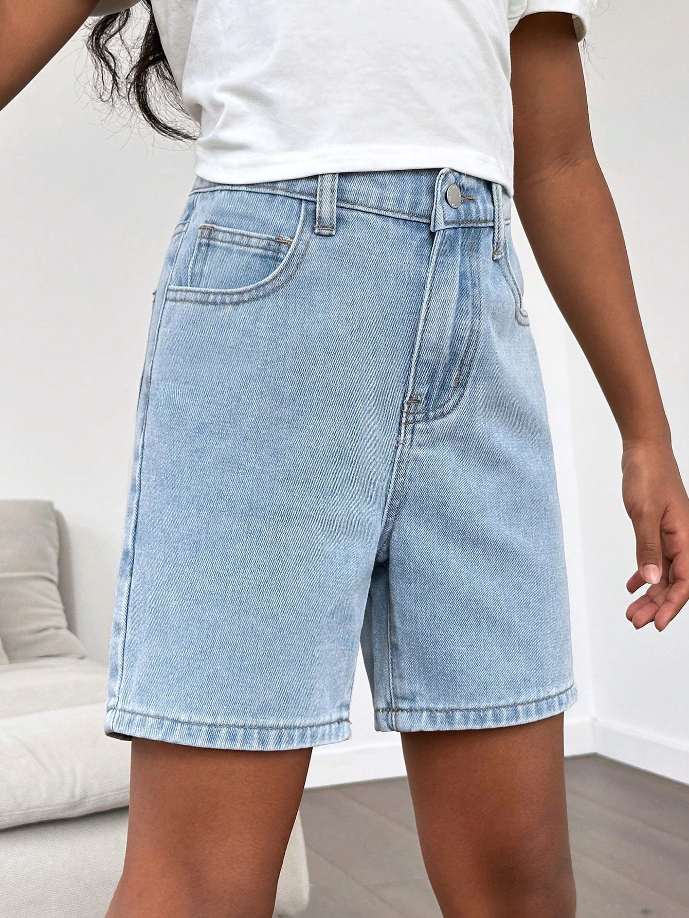 Tween Girls Denim Shorts