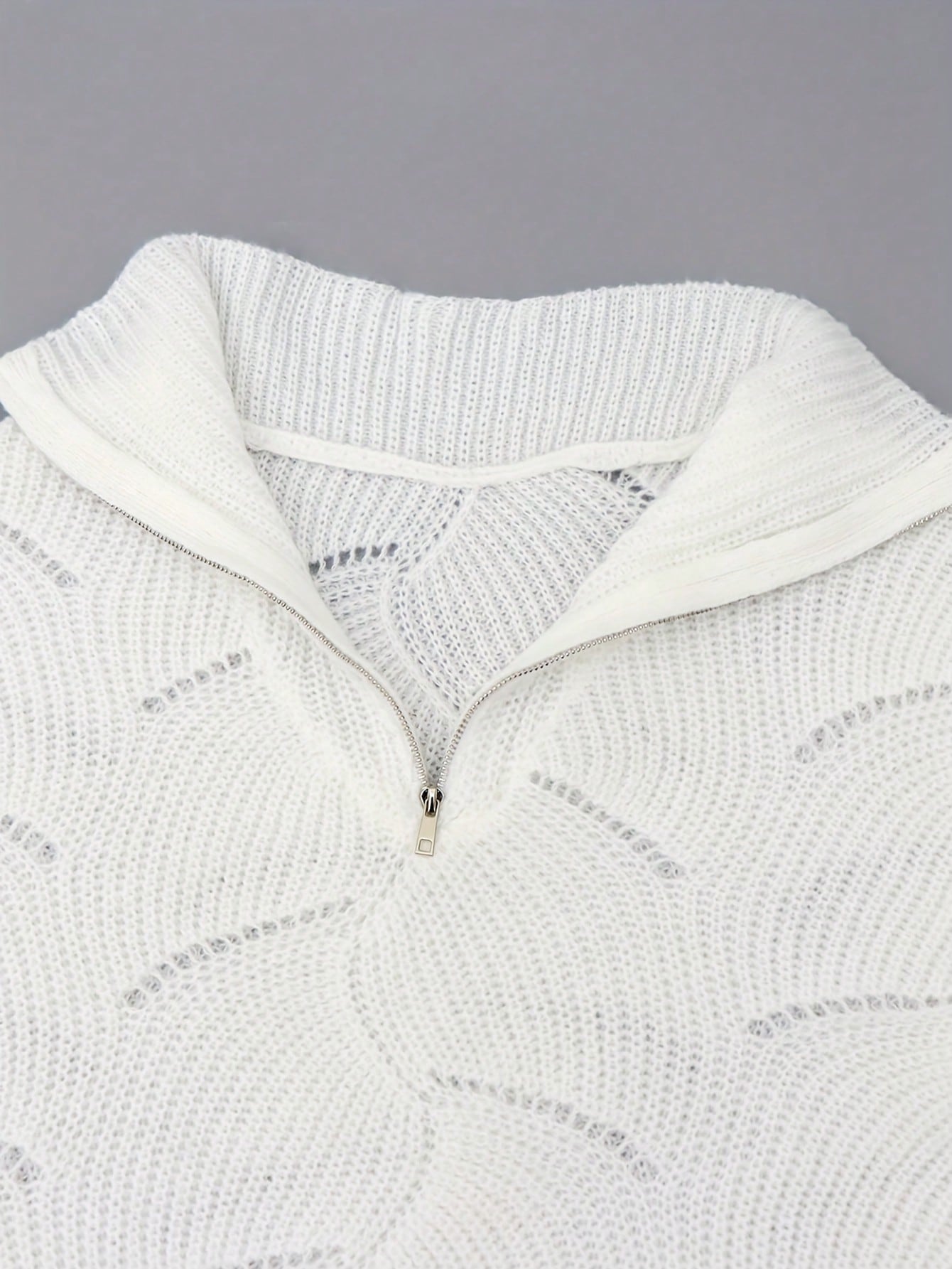 In White Plus Size Sweaters