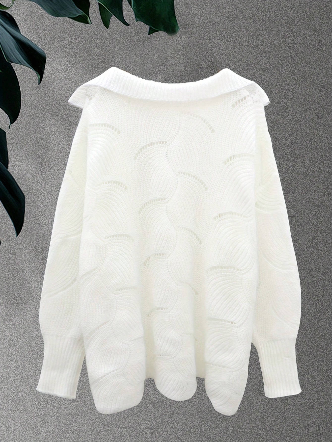 In White Plus Size Sweaters