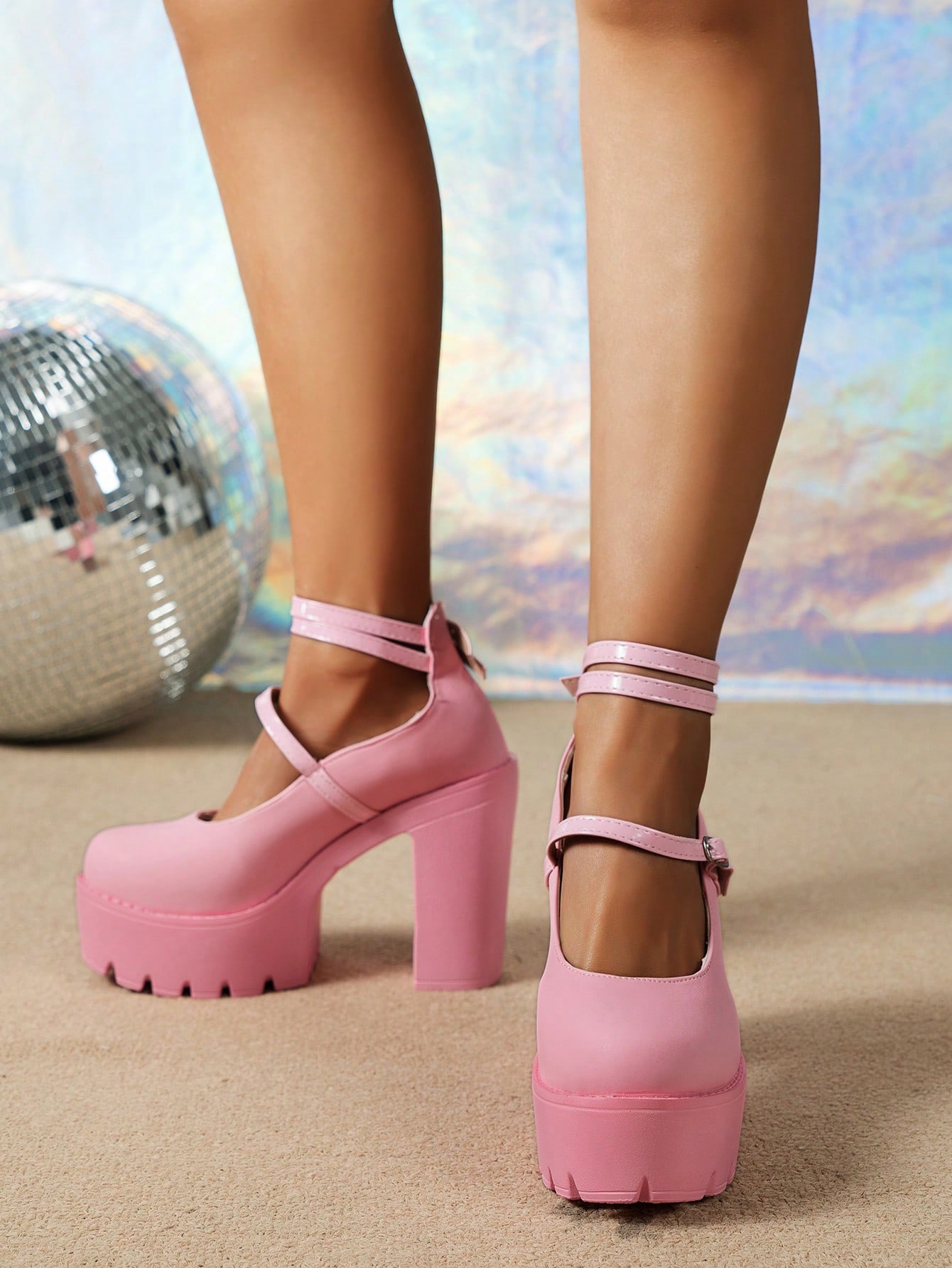 In Pink Women Pumps