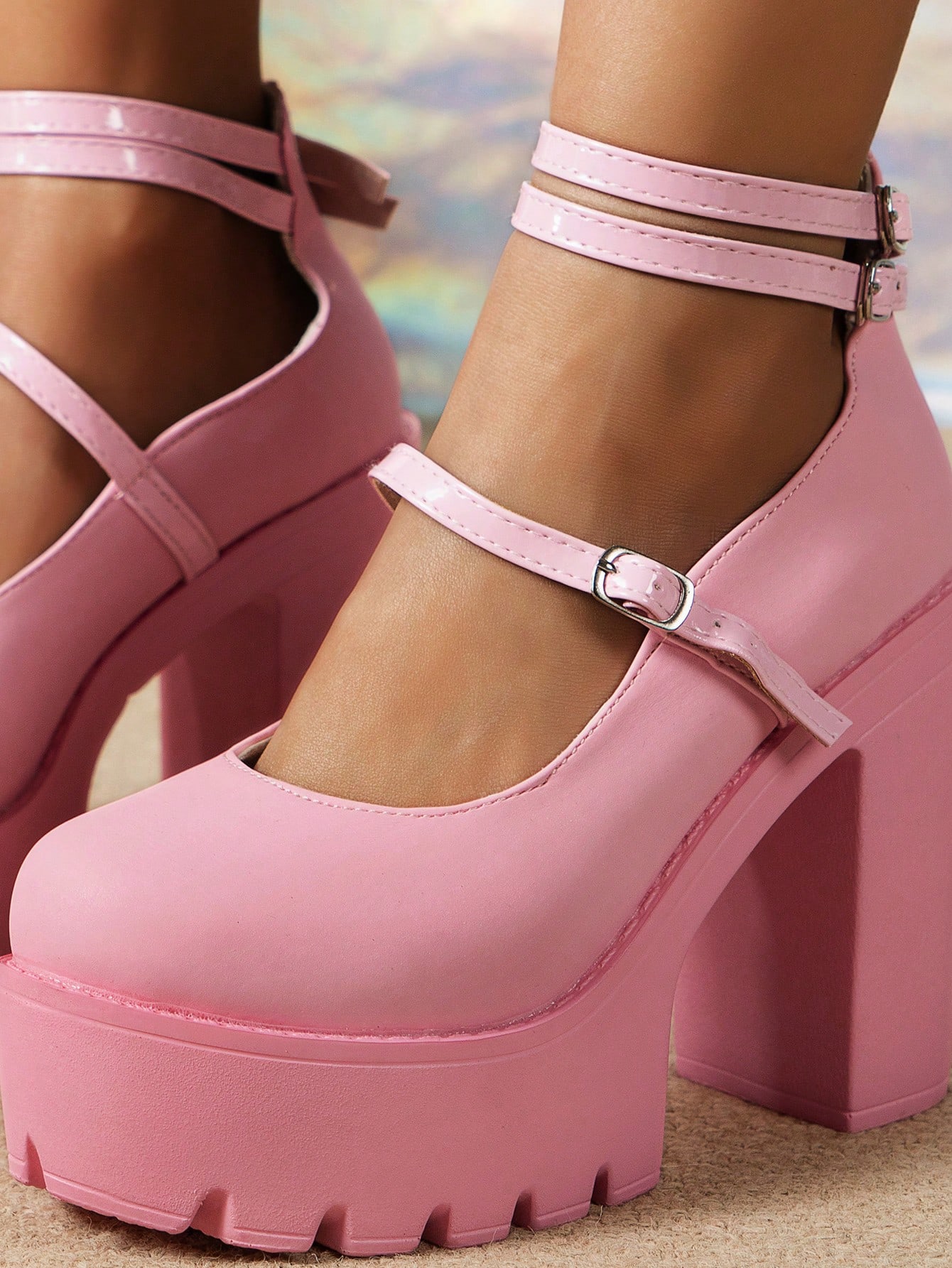 In Pink Women Pumps