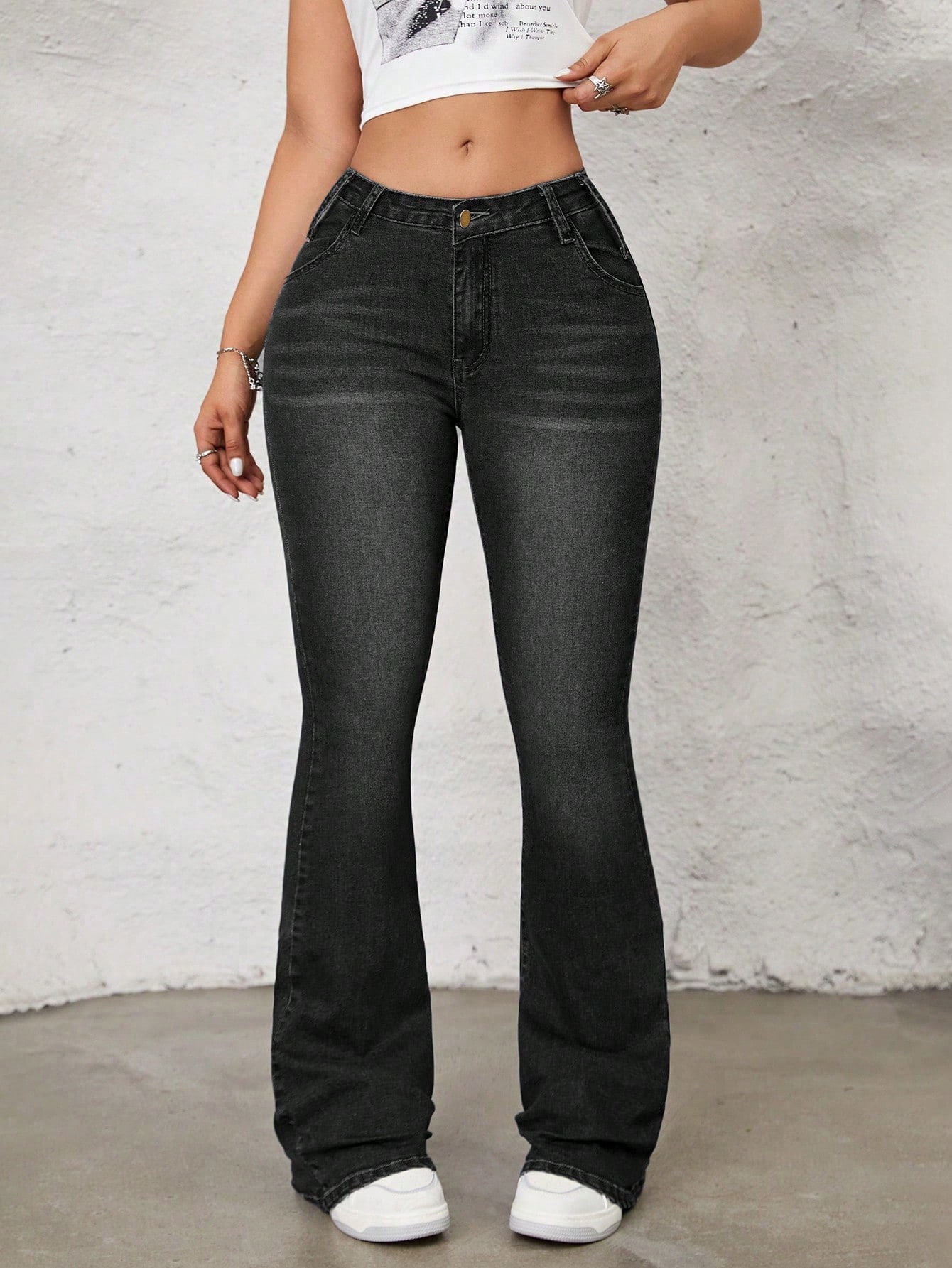 Flare Leg Jeans