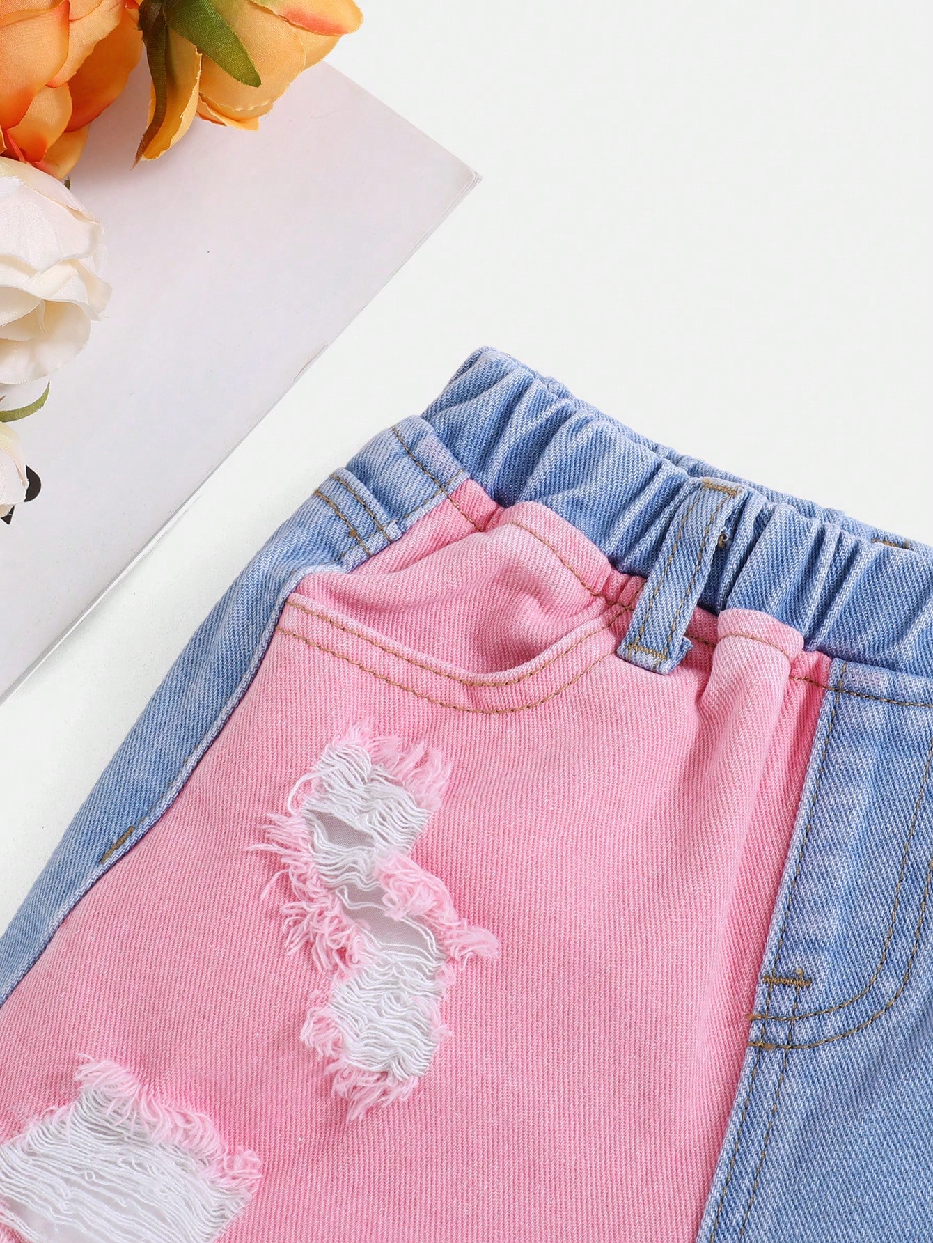 Young Girls Denim Shorts