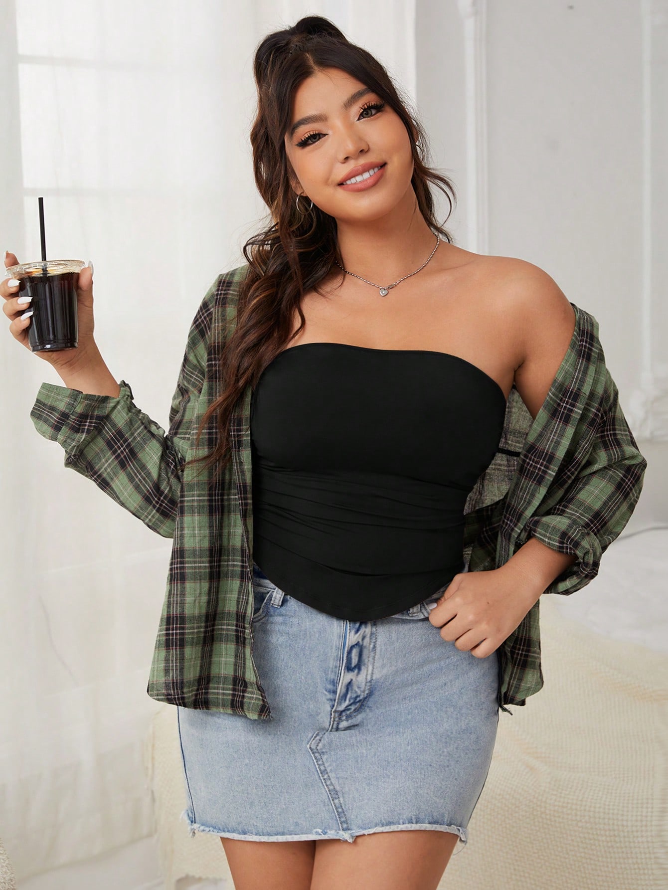 In Casual Plus Size Women Tops