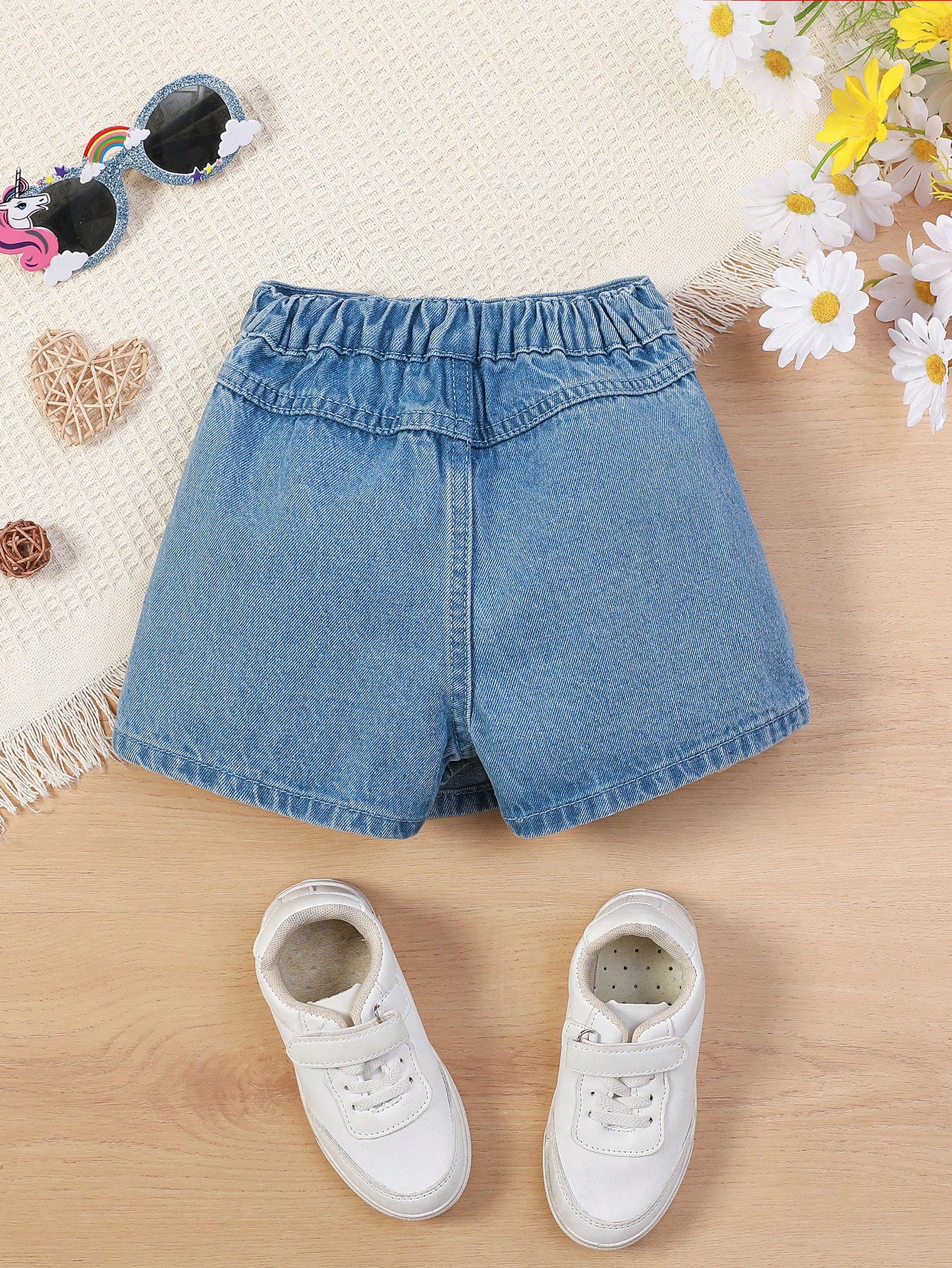 Young Girls Denim Shorts