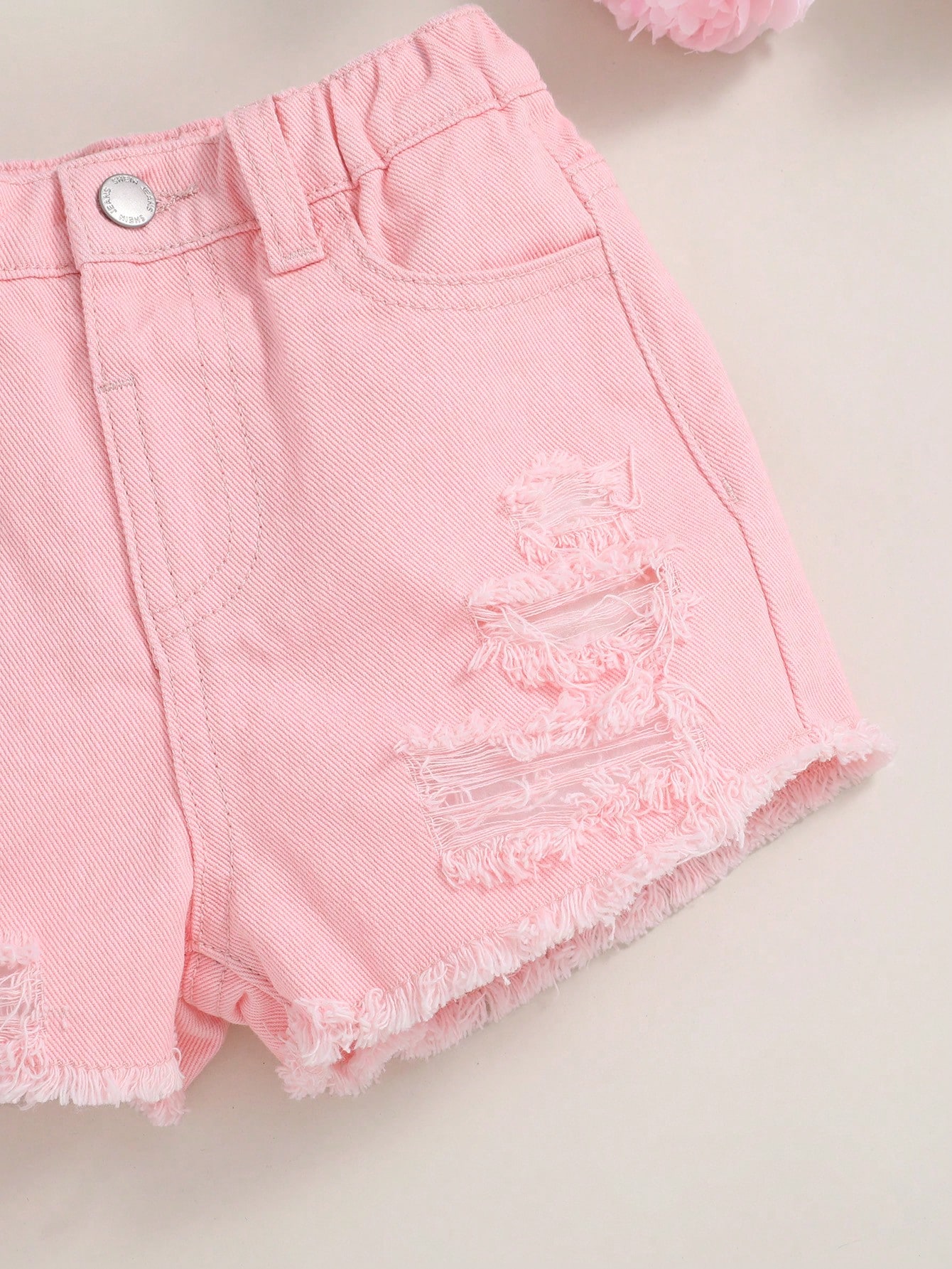 Young Girls Denim Shorts