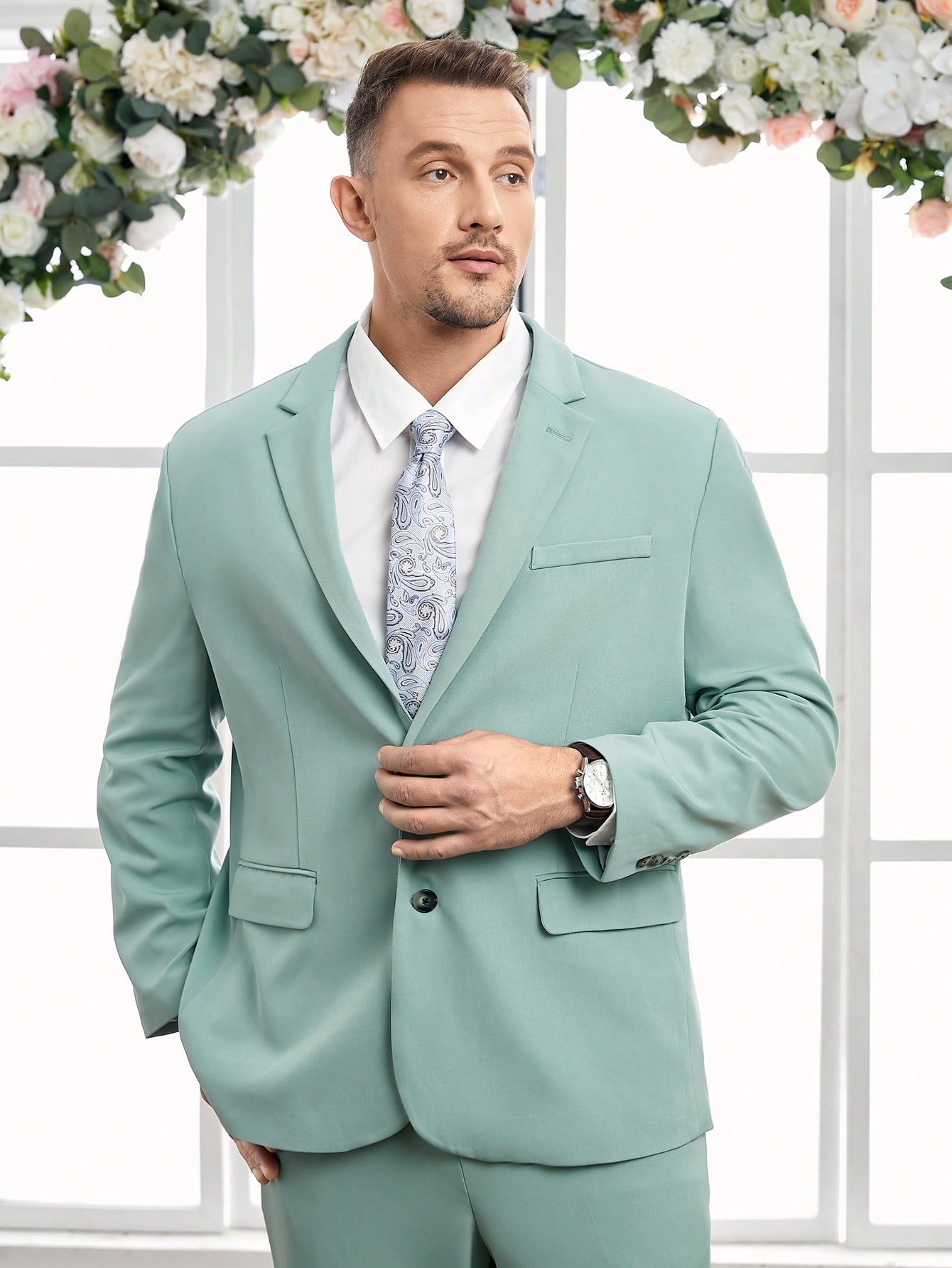 Men Plus Size Suits