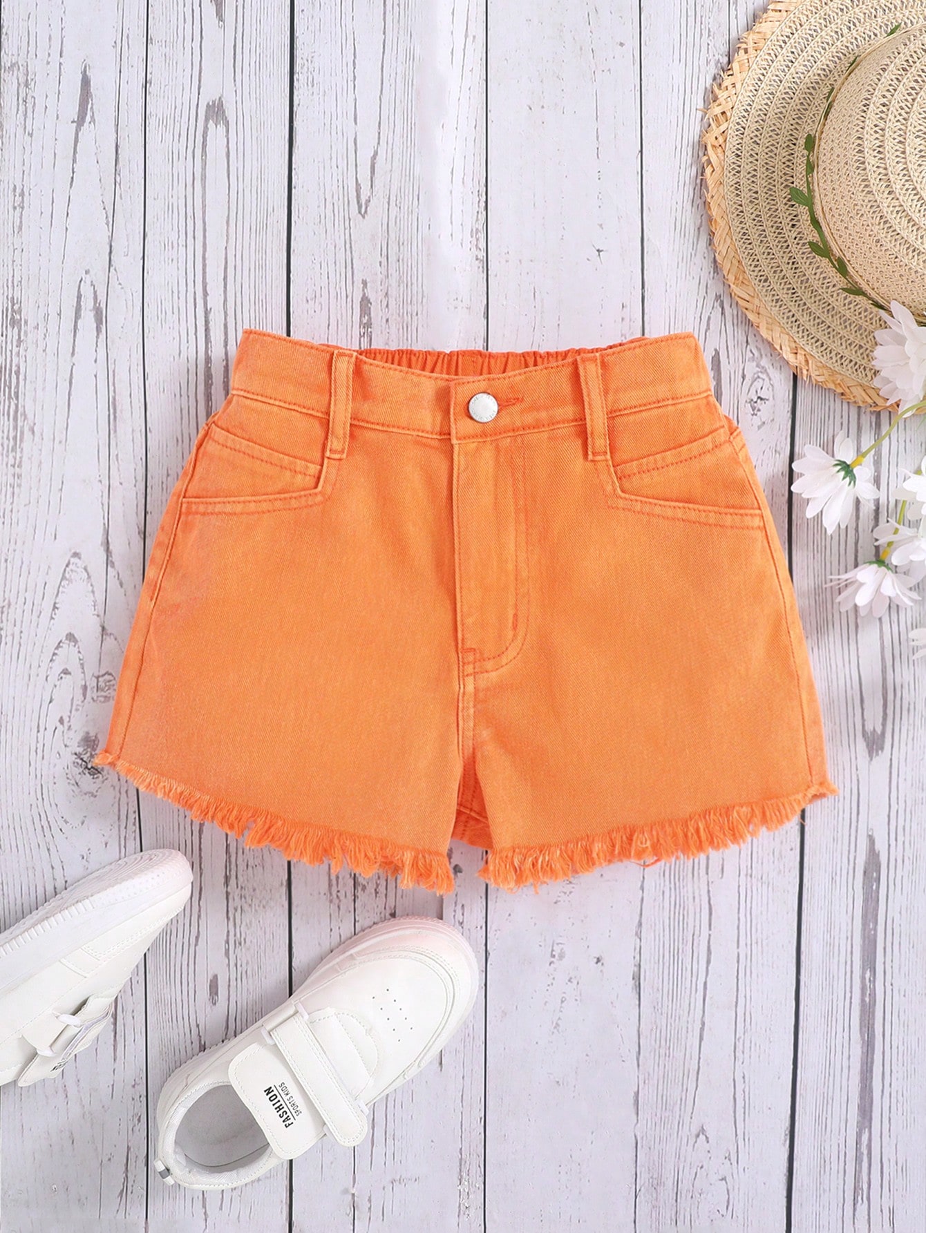 Tween Girls Denim Shorts