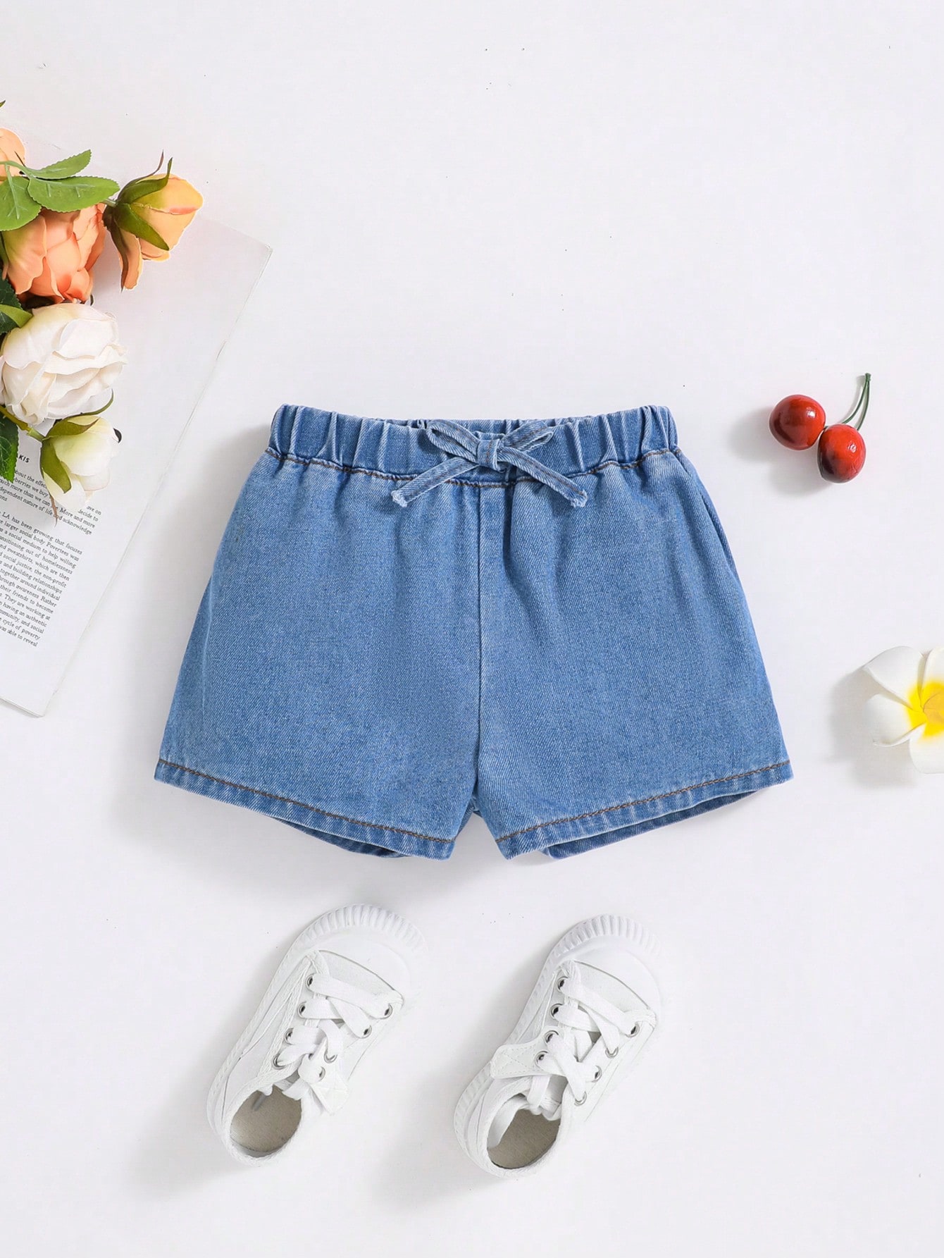 Young Girls Denim Shorts