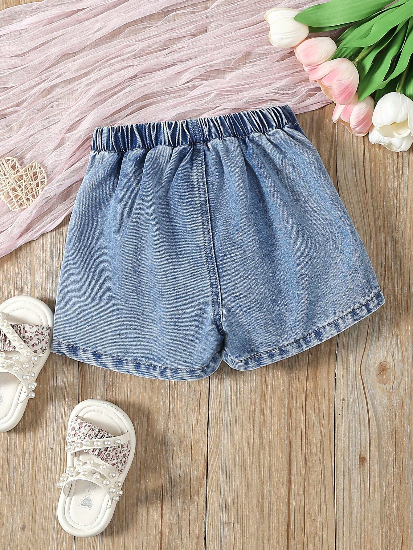 Young Girls Denim Shorts