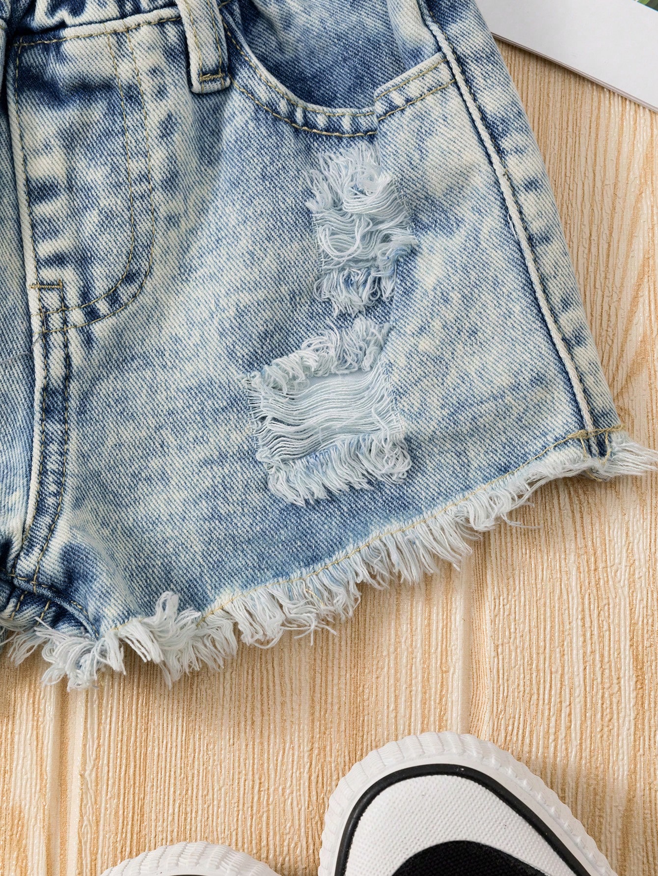 Young Girls Denim Shorts