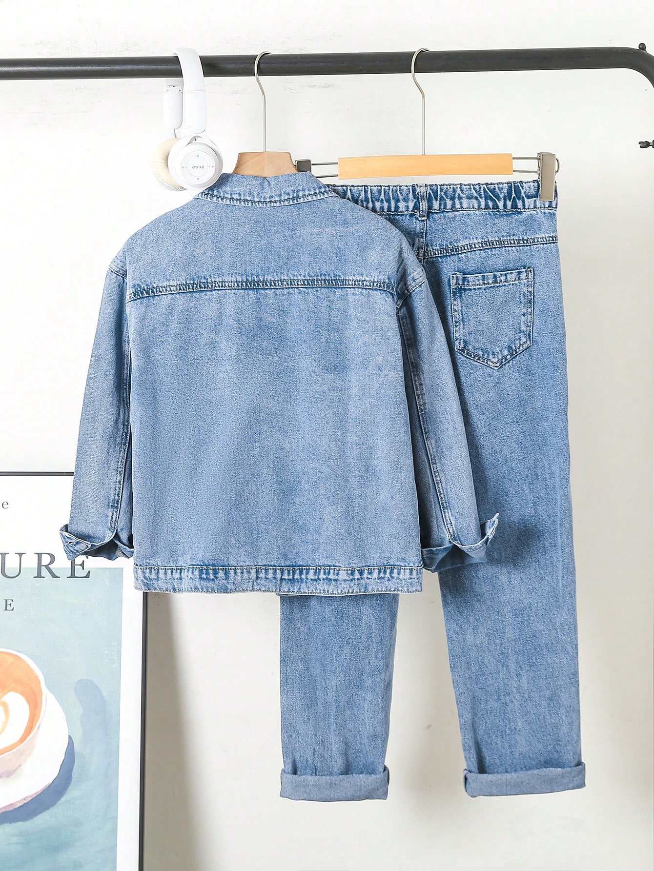 Tween Boys Denim Two-piece Outfits