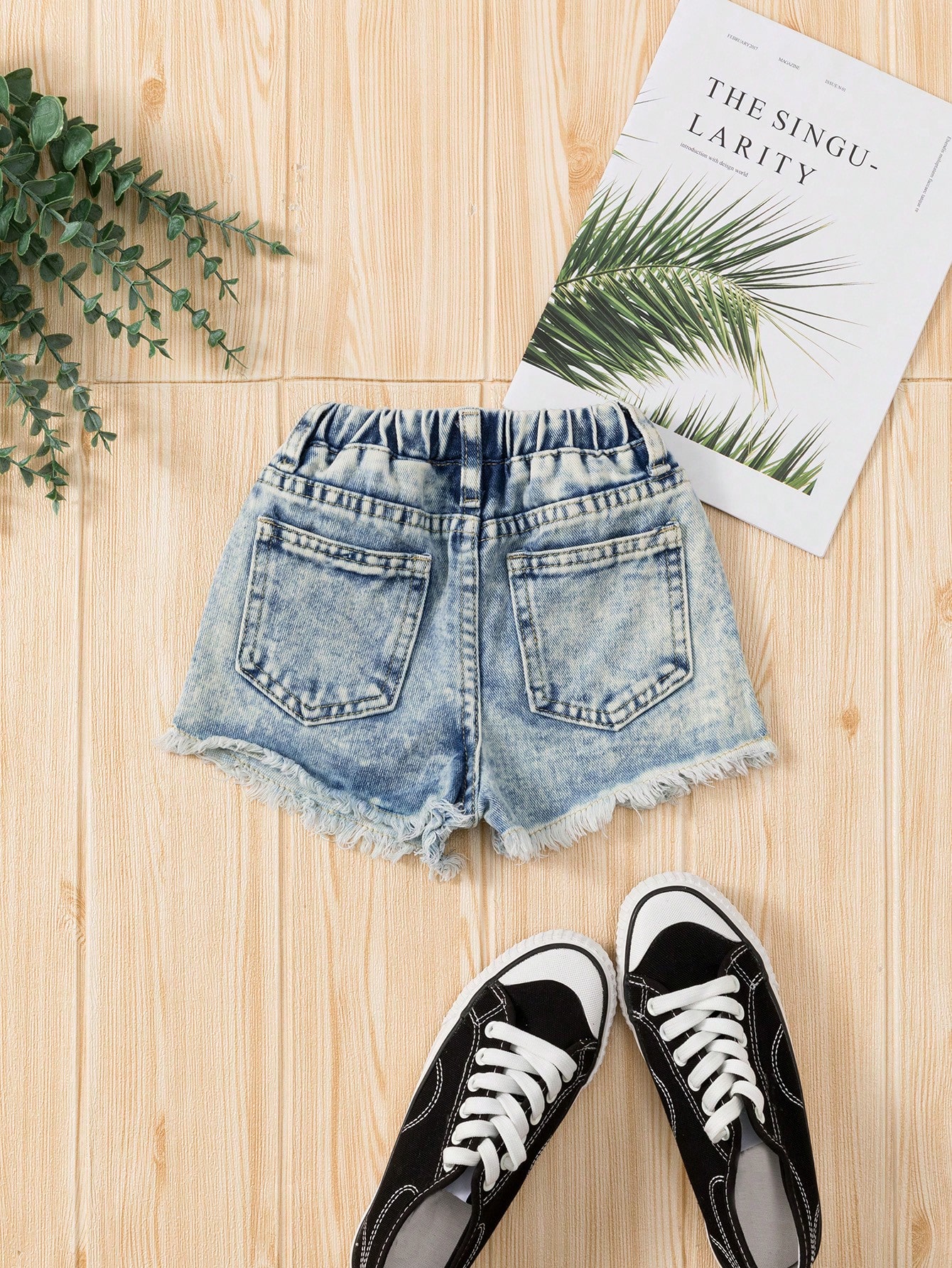 Young Girls Denim Shorts