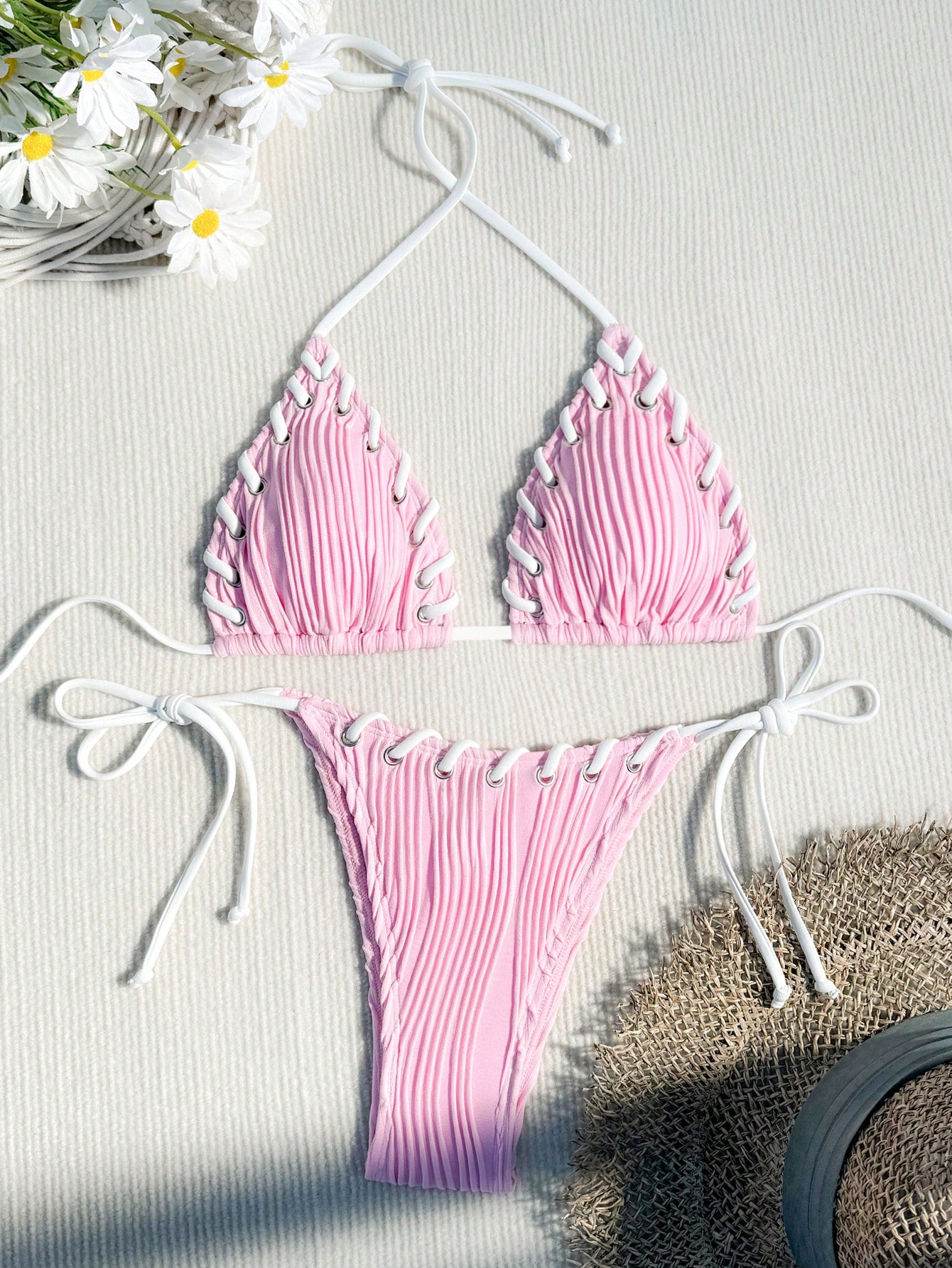 In Pink Women Bikini Sets