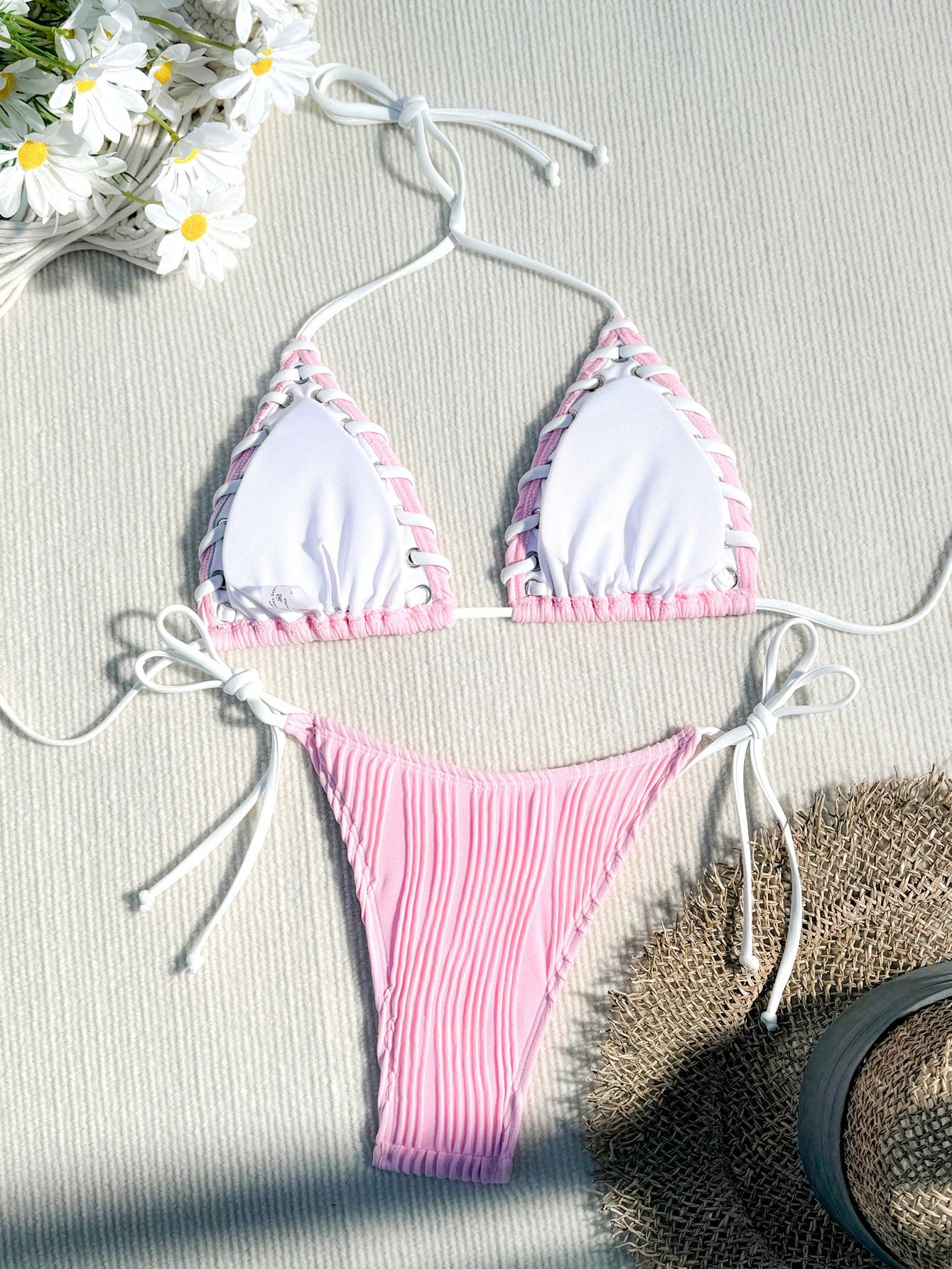 In Pink Women Bikini Sets