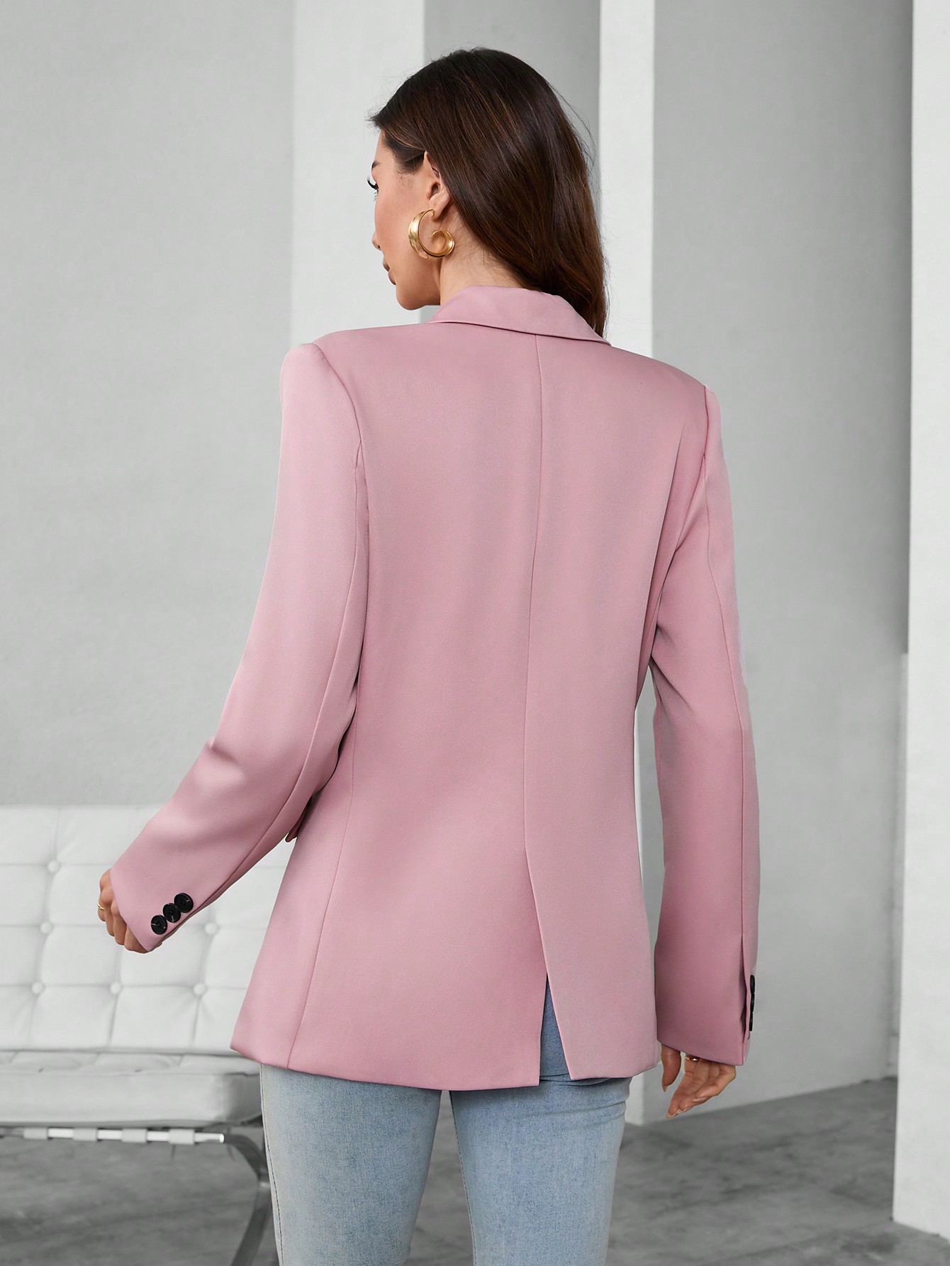 In Pink Women Blazers