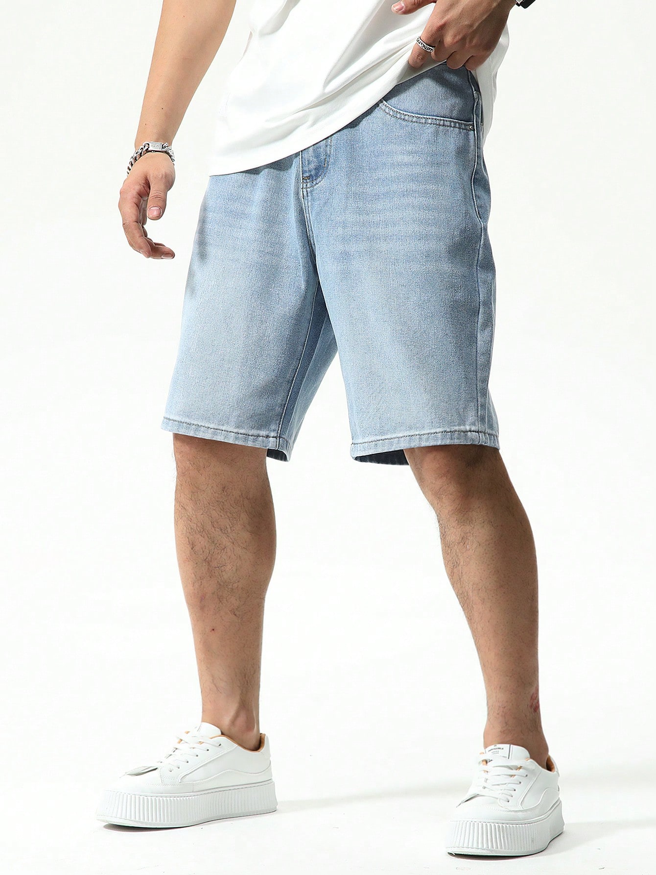 Men Denim Shorts