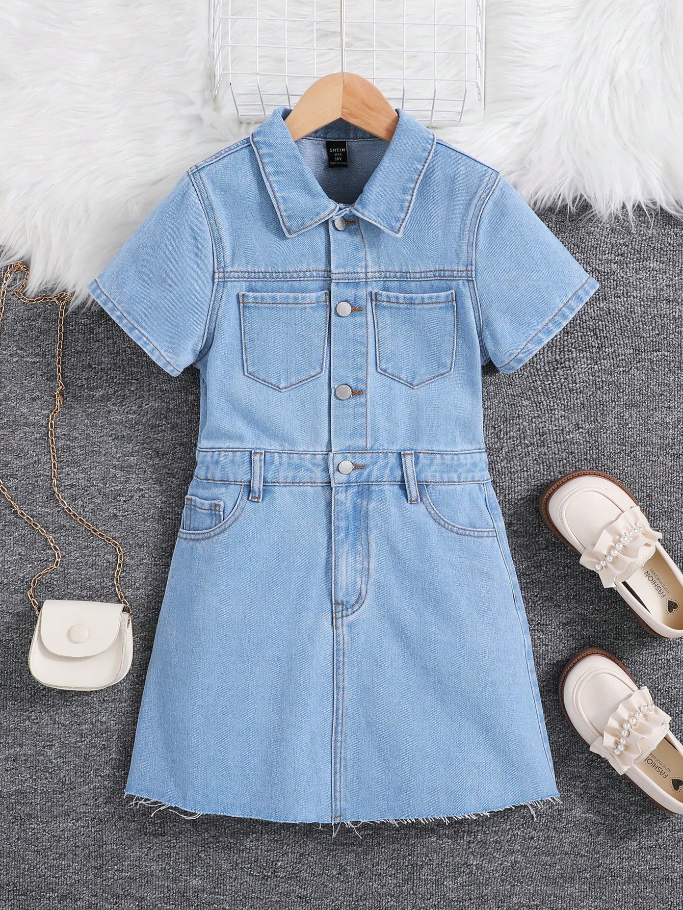 Tween Girls Denim Dresses