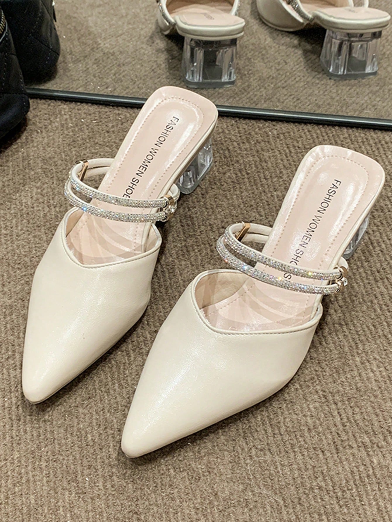 In Beige Women Pumps