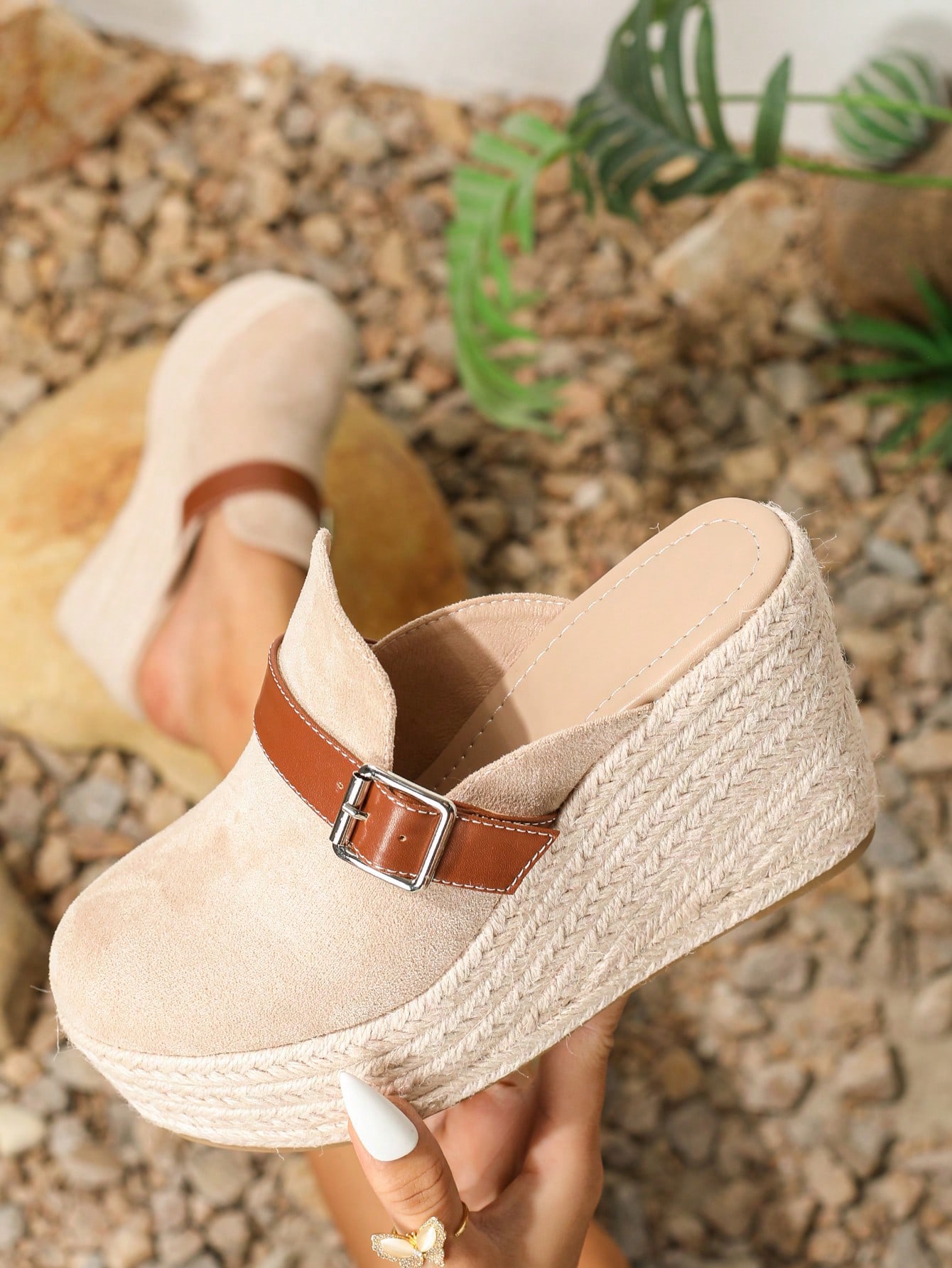 In Apricot Women Wedges & Flatform