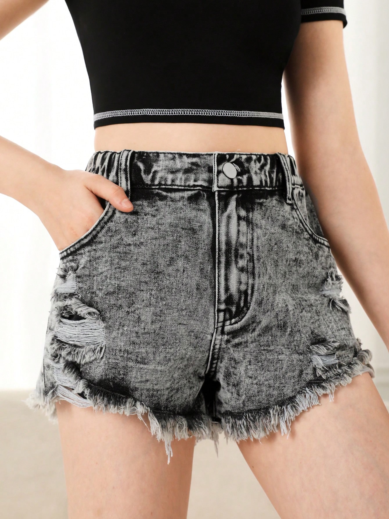 Teen Girls Denim Shorts