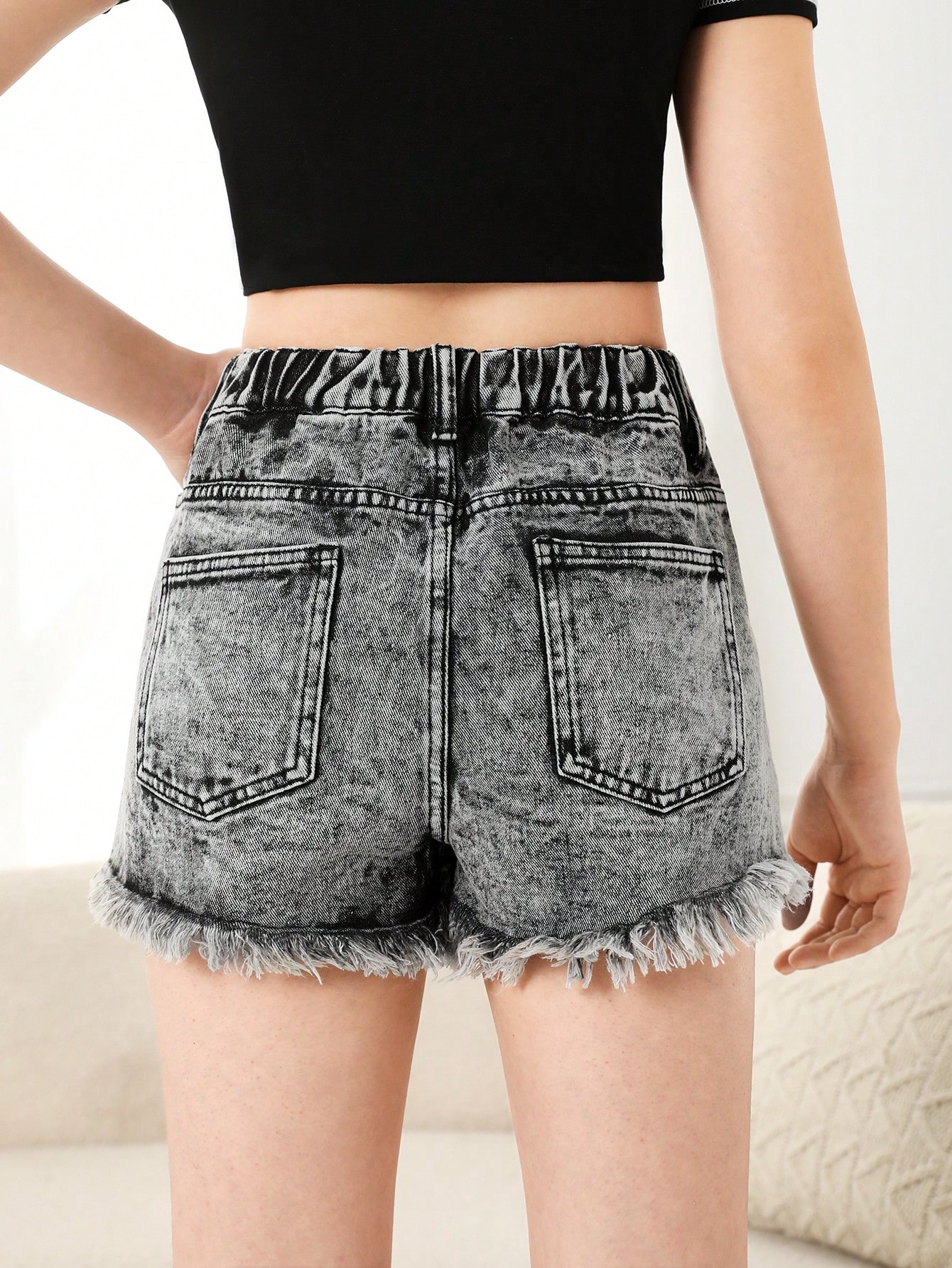 Teen Girls Denim Shorts