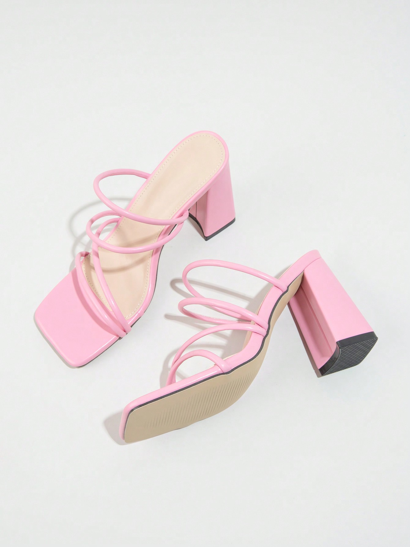 In Pink Women Heeled Sandals