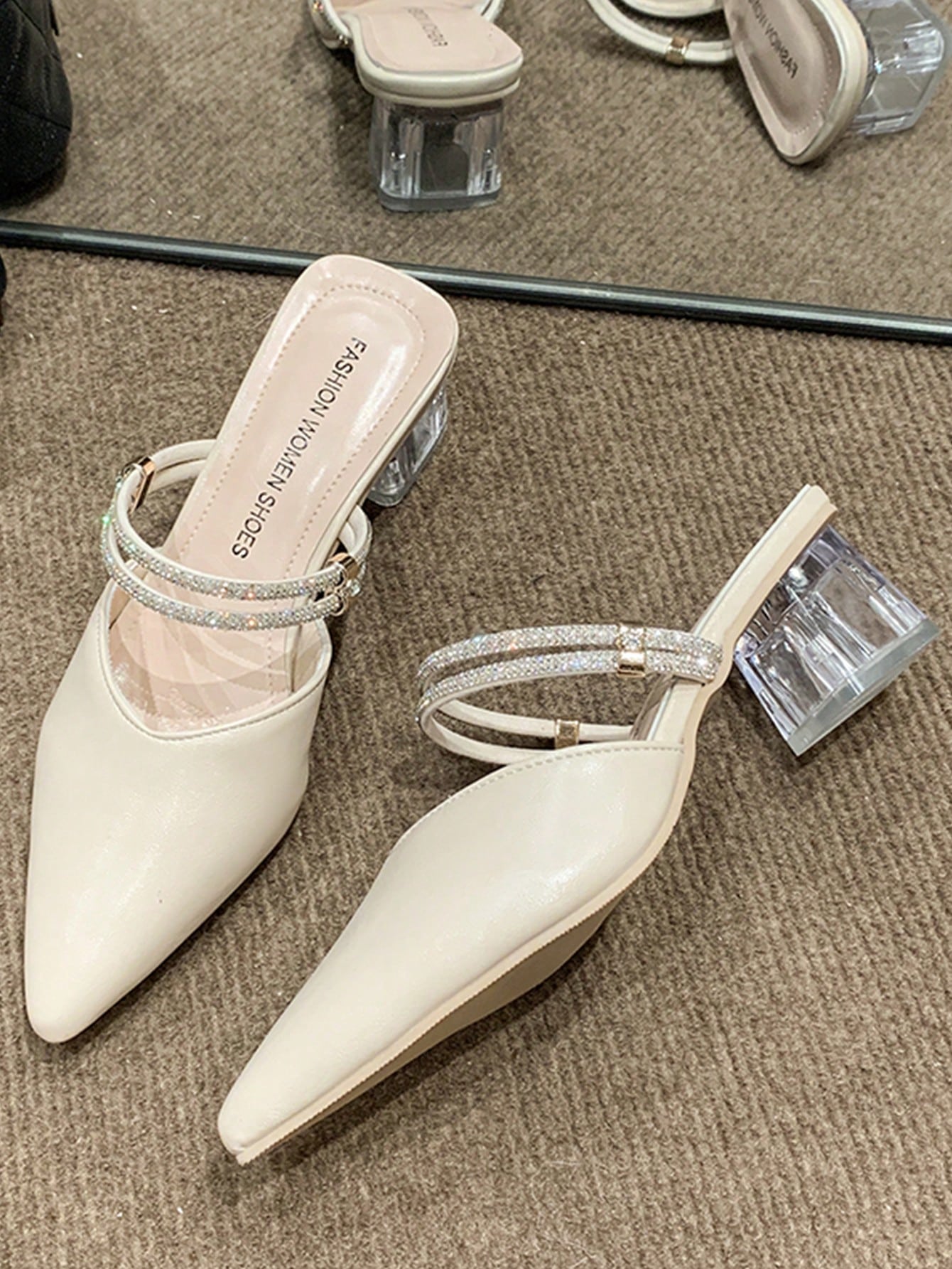 In Beige Women Pumps