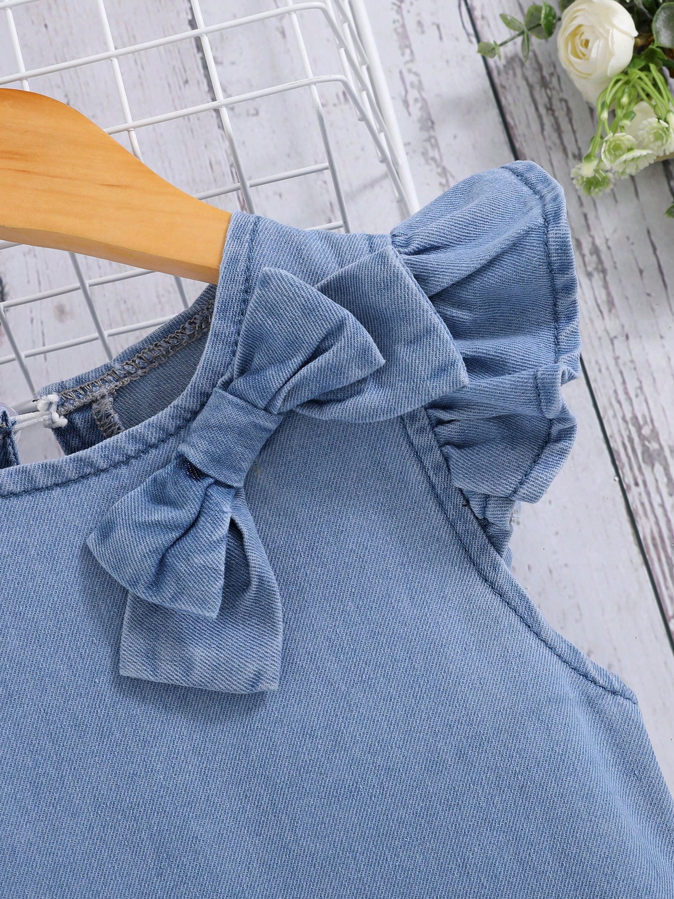 Young Girls Denim Dresses