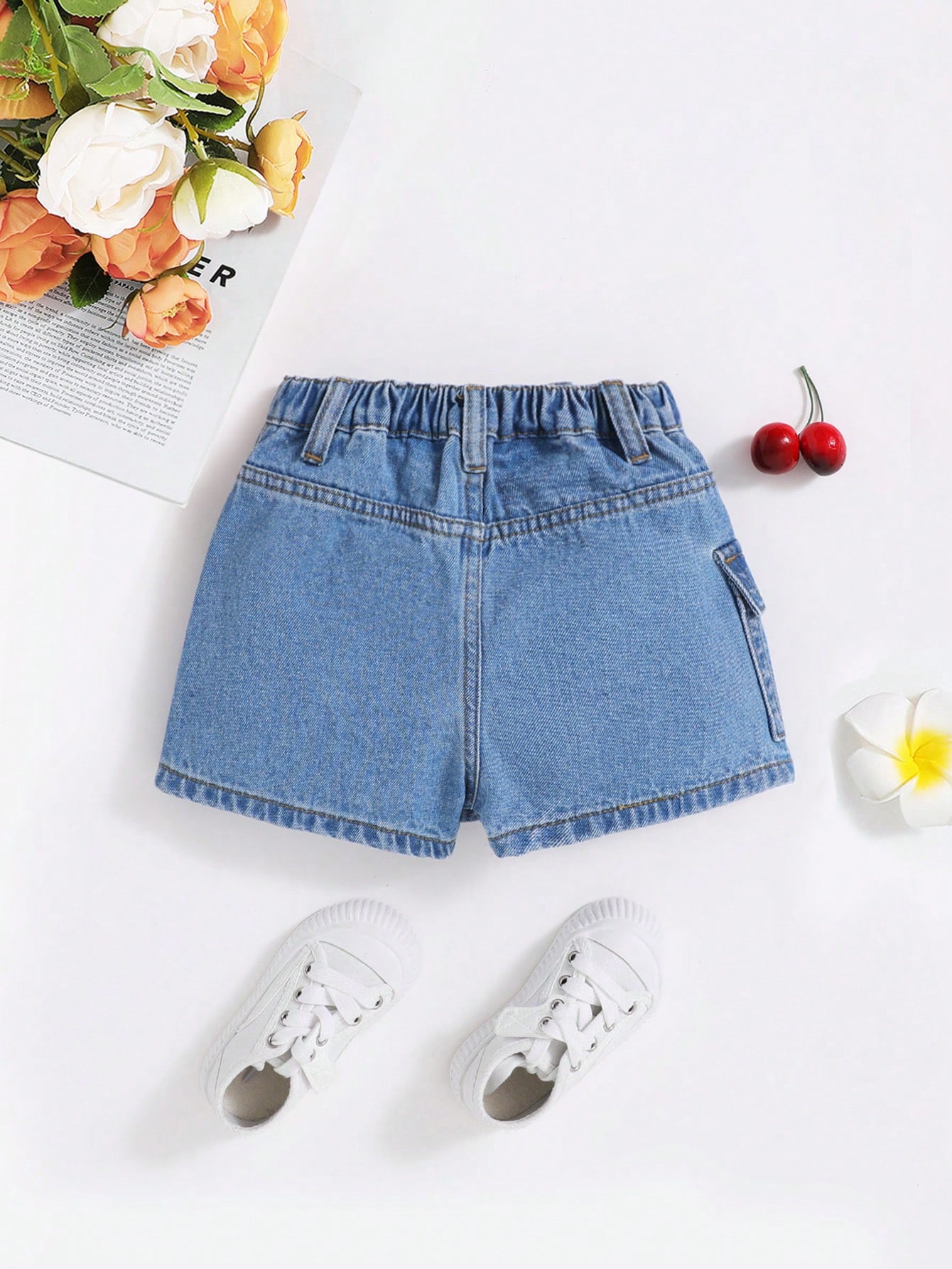 Young Girls Denim Shorts