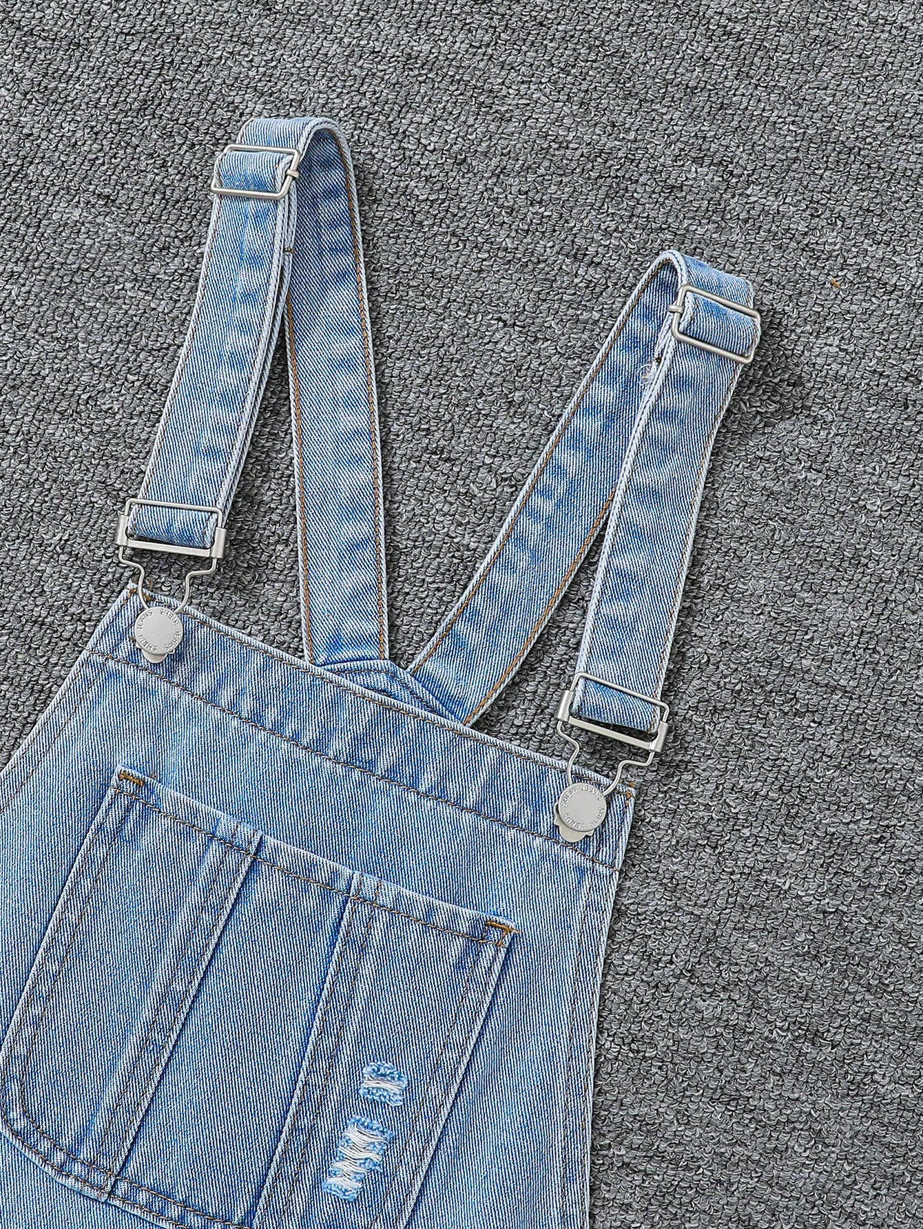 Teen Girls Denim Overalls & Jumpsuits