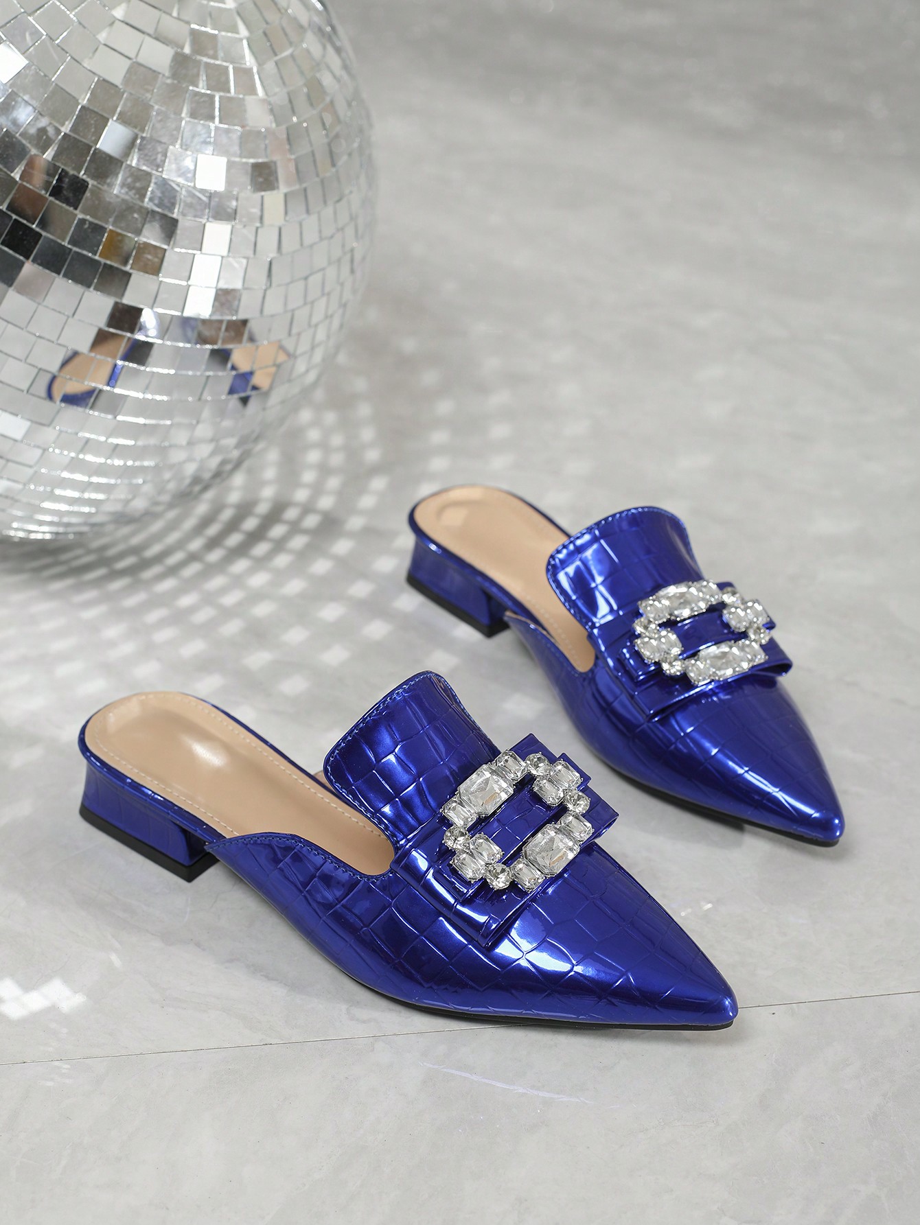 In Royal Blue Women Flats