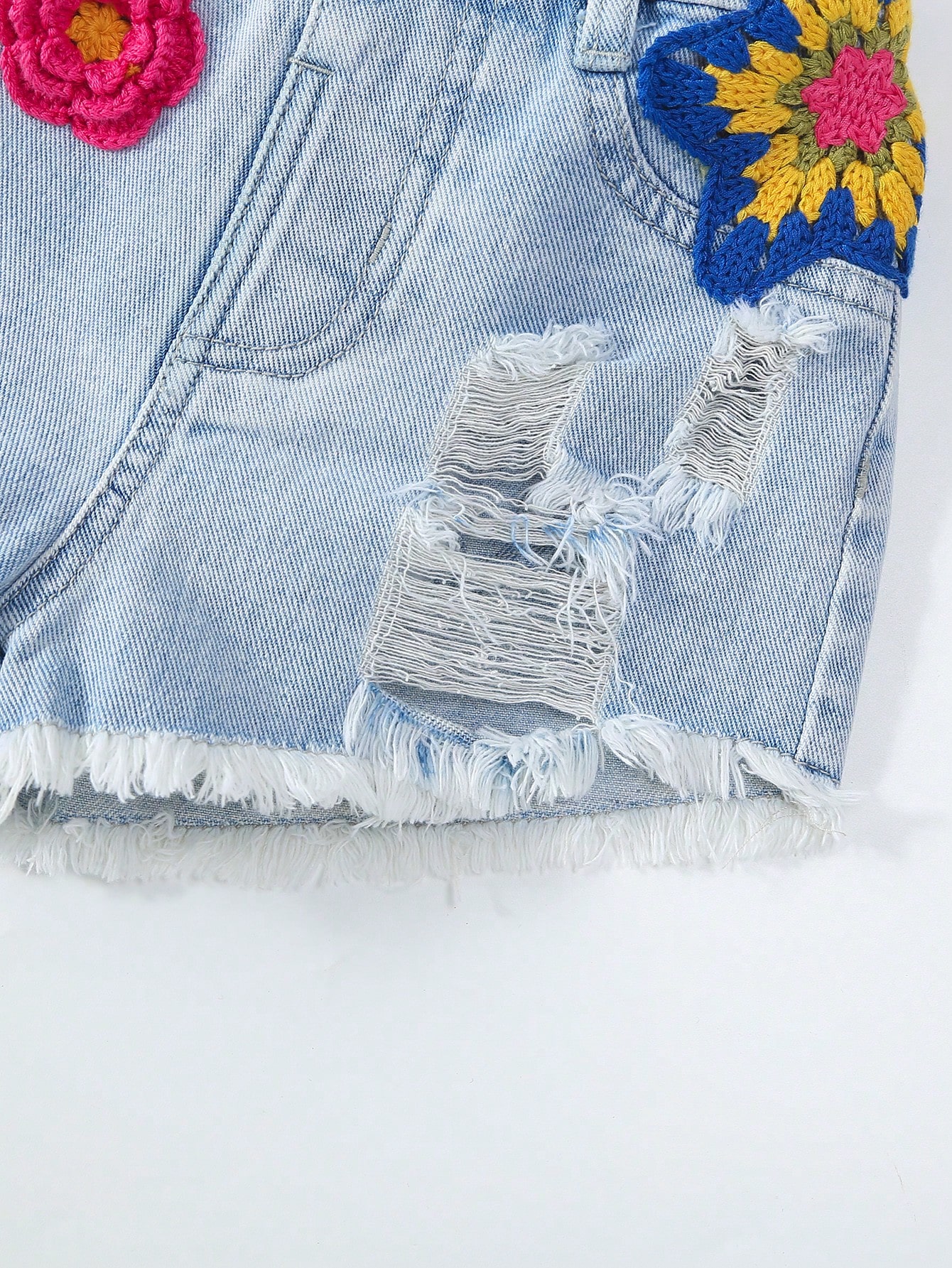 Young Girls Denim Shorts