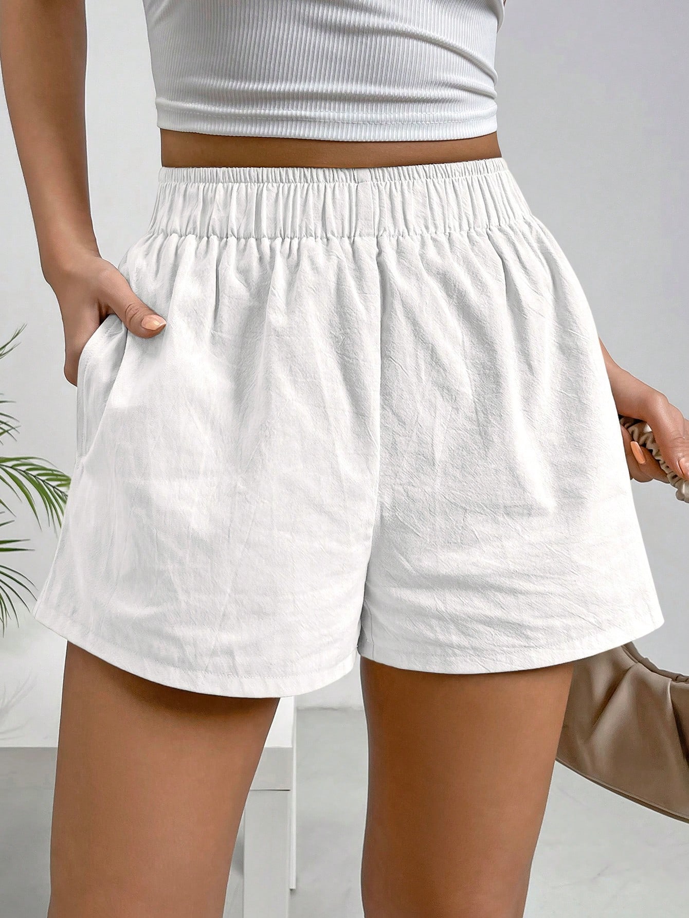 White Shorts