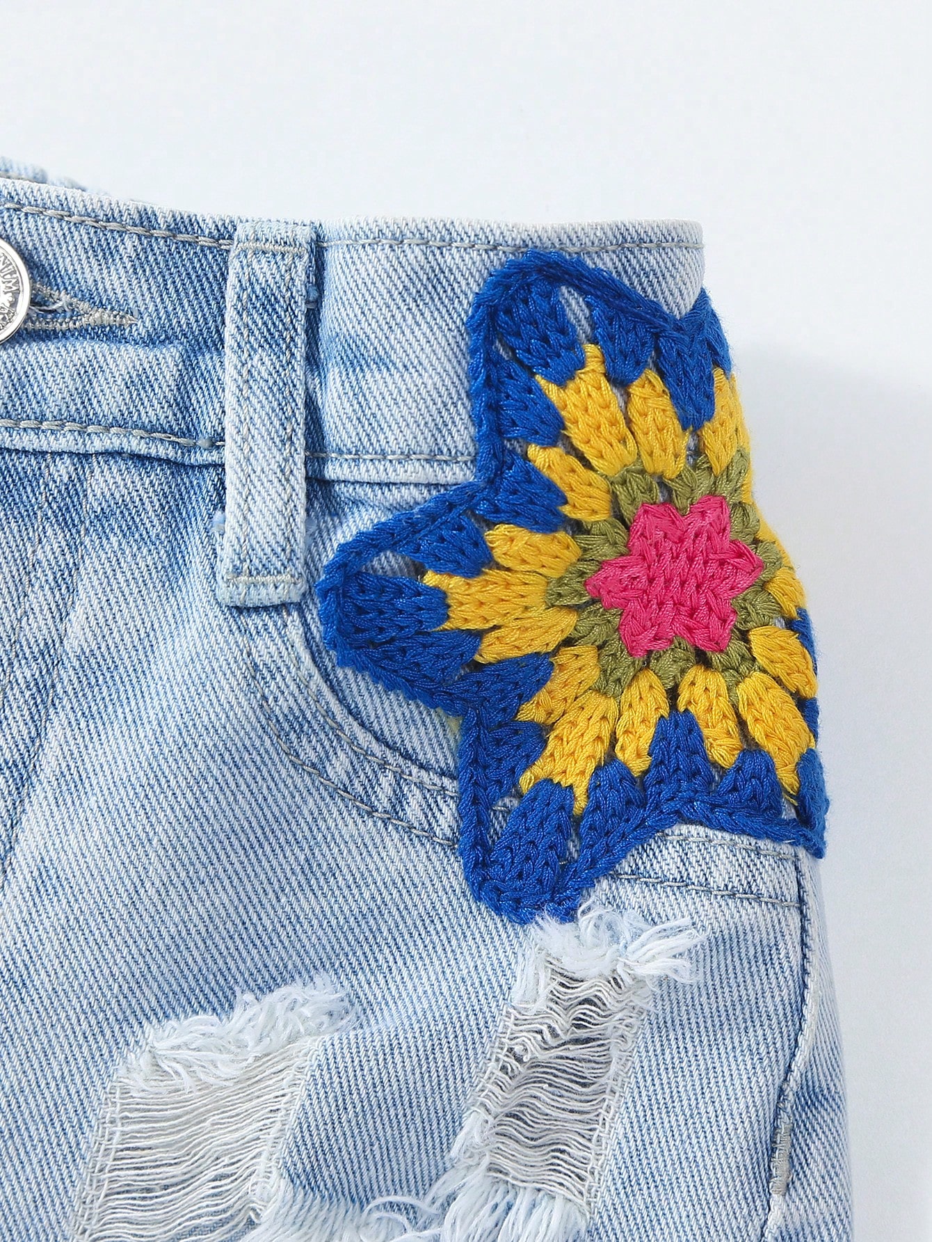 Young Girls Denim Shorts